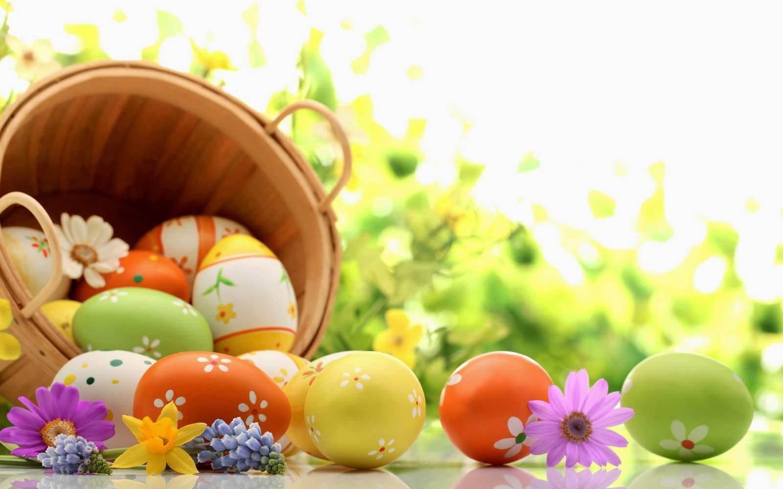 1600x999 FREE Best Happy Easter Background in PSD