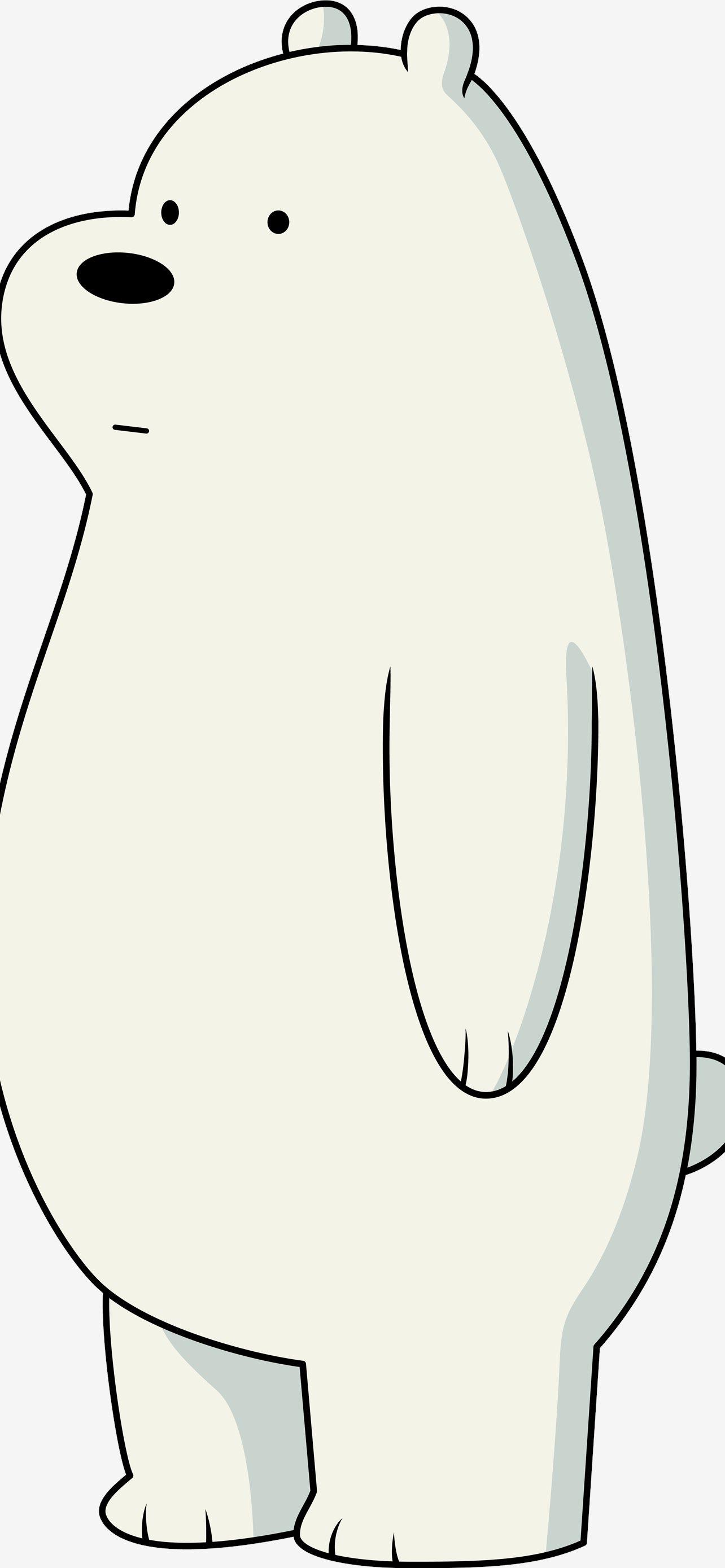 1284x2778 Ice Bear iPhone Wallpaper Free Download