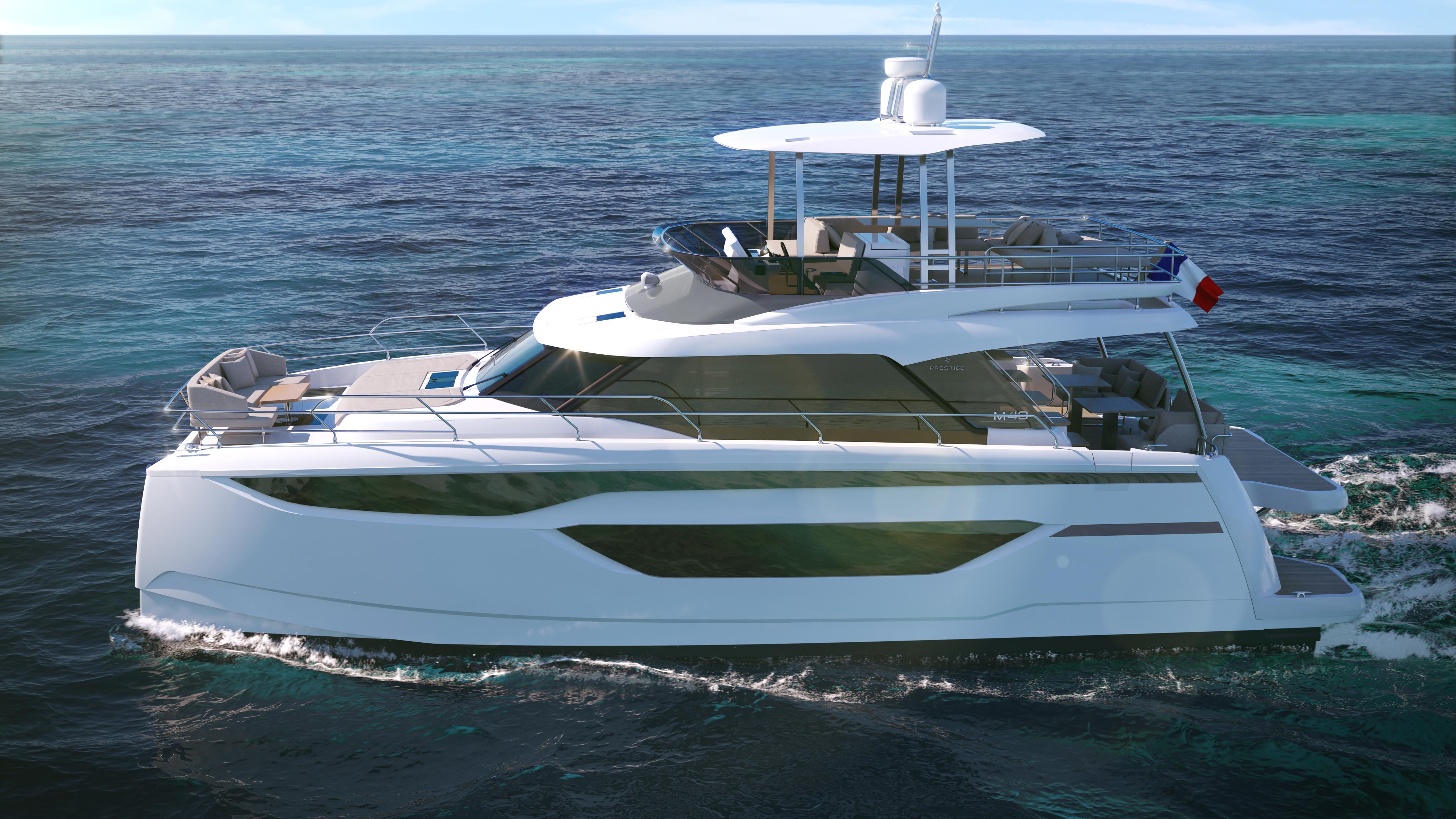 4096x2304 Welcome to the world of PRESTIGE Power Catamaran