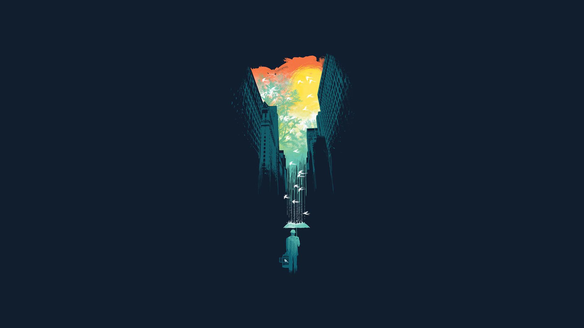 1920x1080 Minimalistic Wallpaper