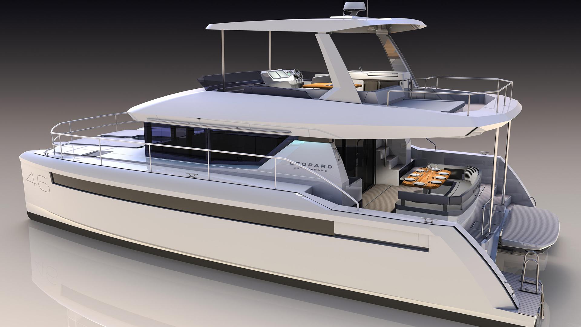 1920x1080 Brand new Leopard Catamarans 46 Powercat to be delivered in April 2022
