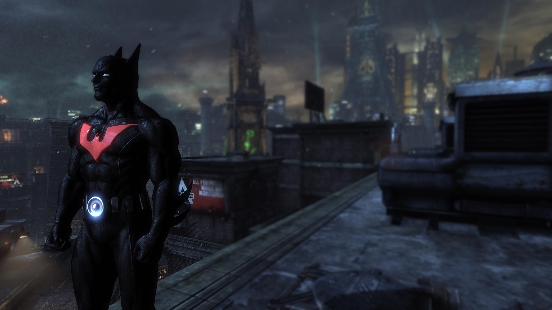1920x1080 Dark Theme Batman Beyond addon: Arkham City