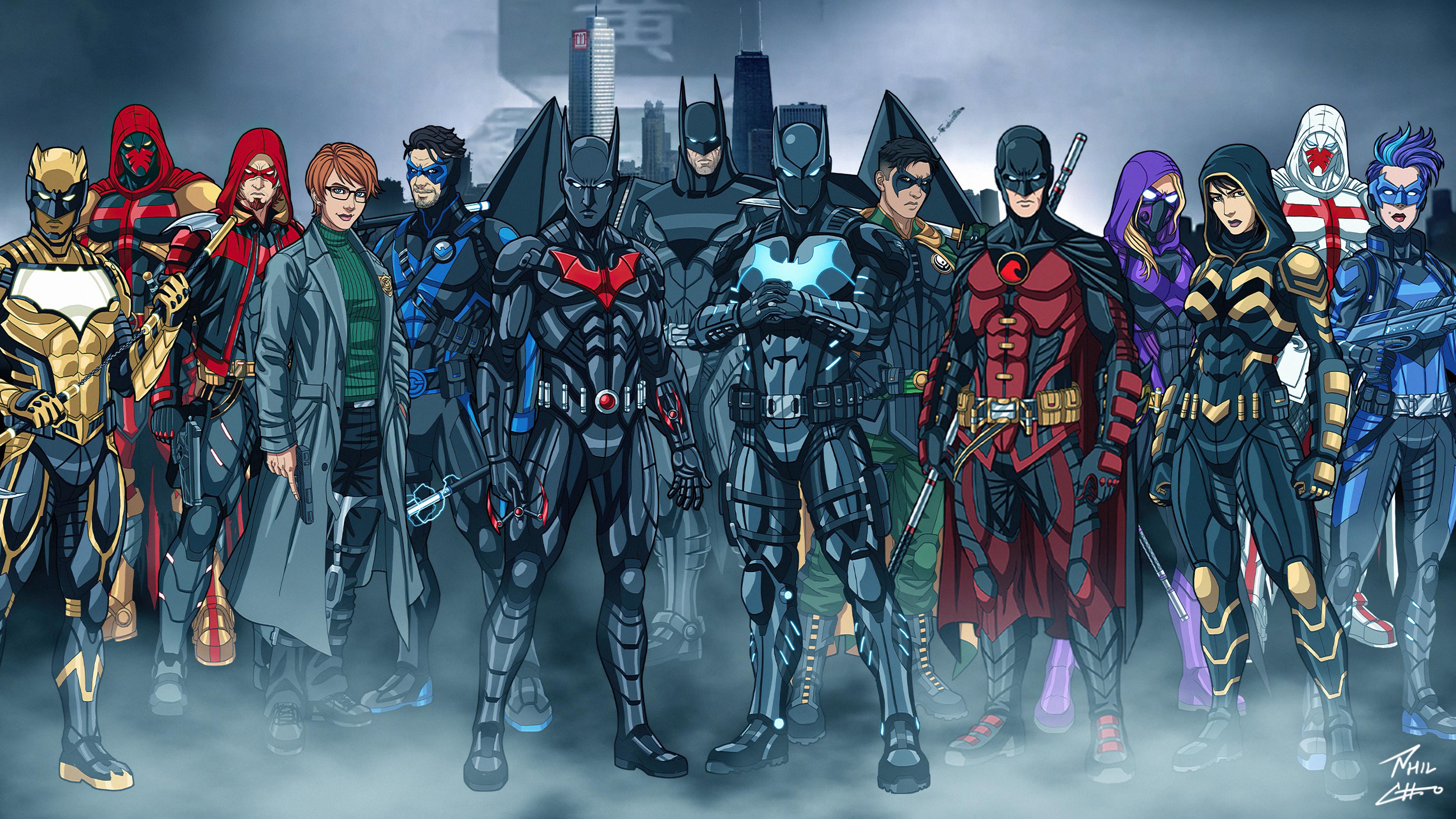 3840x2160 Batman beyond Wallpaper