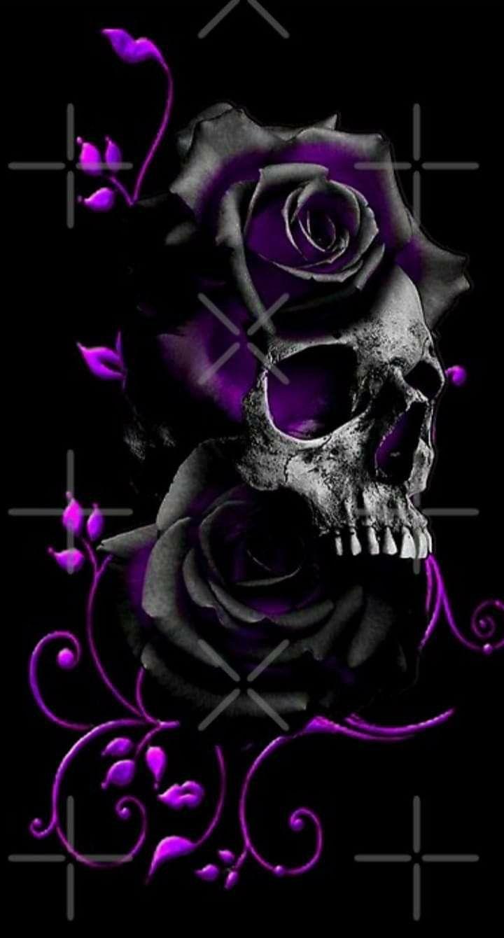 Skull With Roses Wallpapers Top Free Skull With Roses Backgrounds