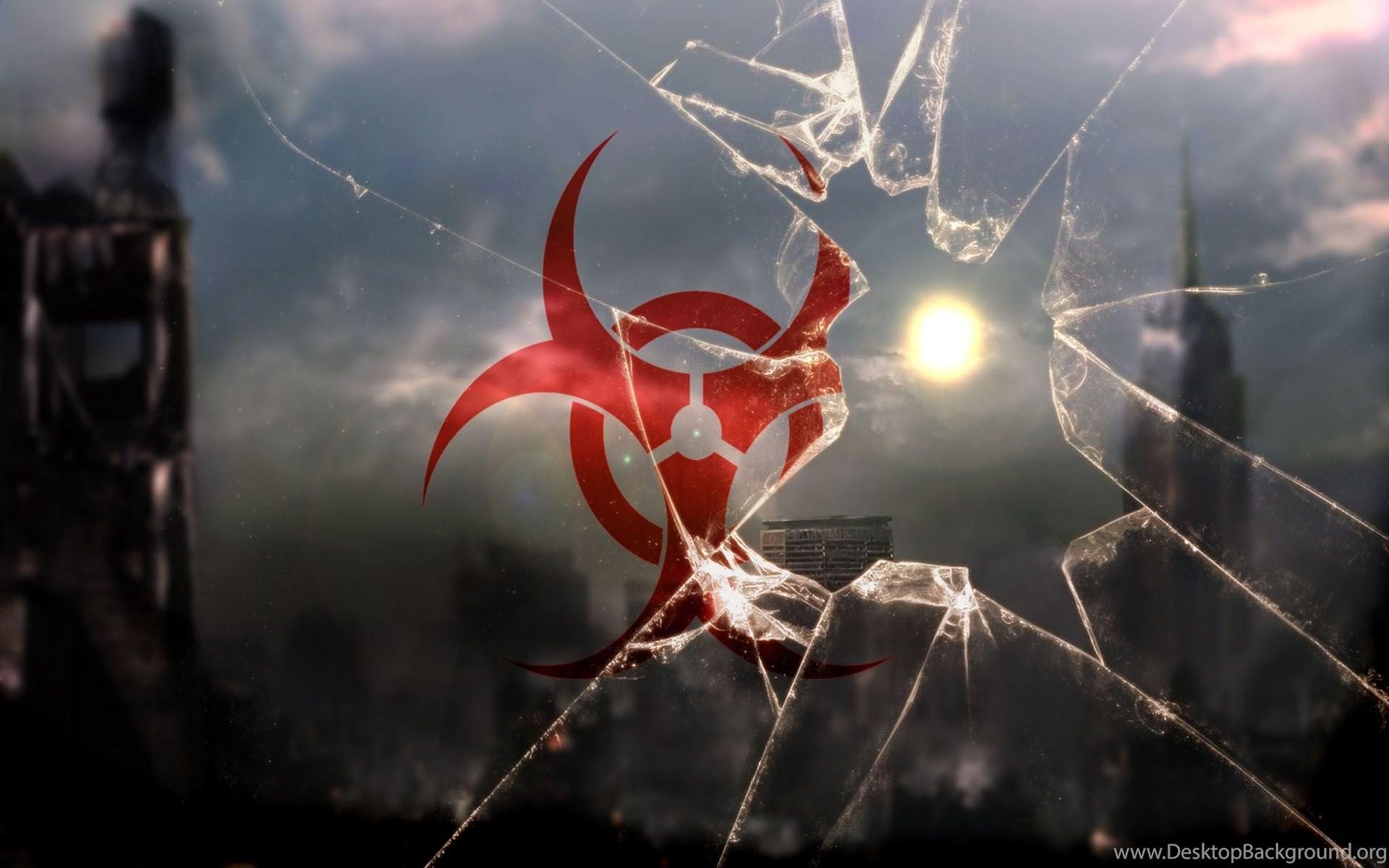 1920x1200 Biohazard Background Wallpaper