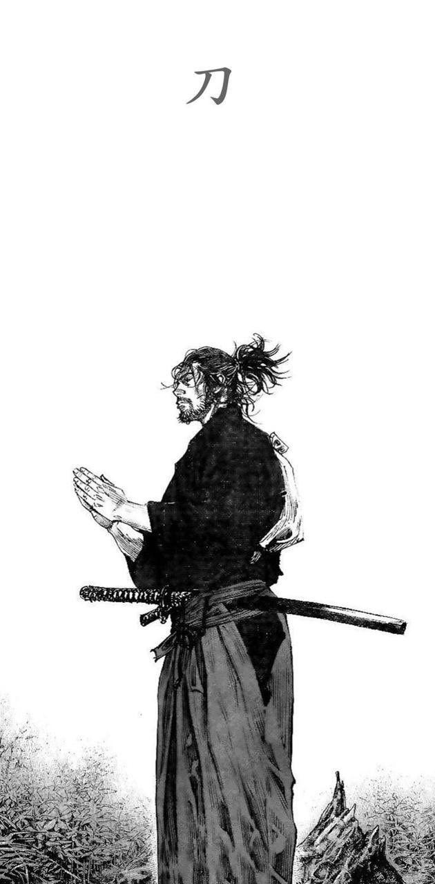 630x1280 Kamydo on Twitter. Vagabond manga, Samurai wallpaper, Samurai artwork