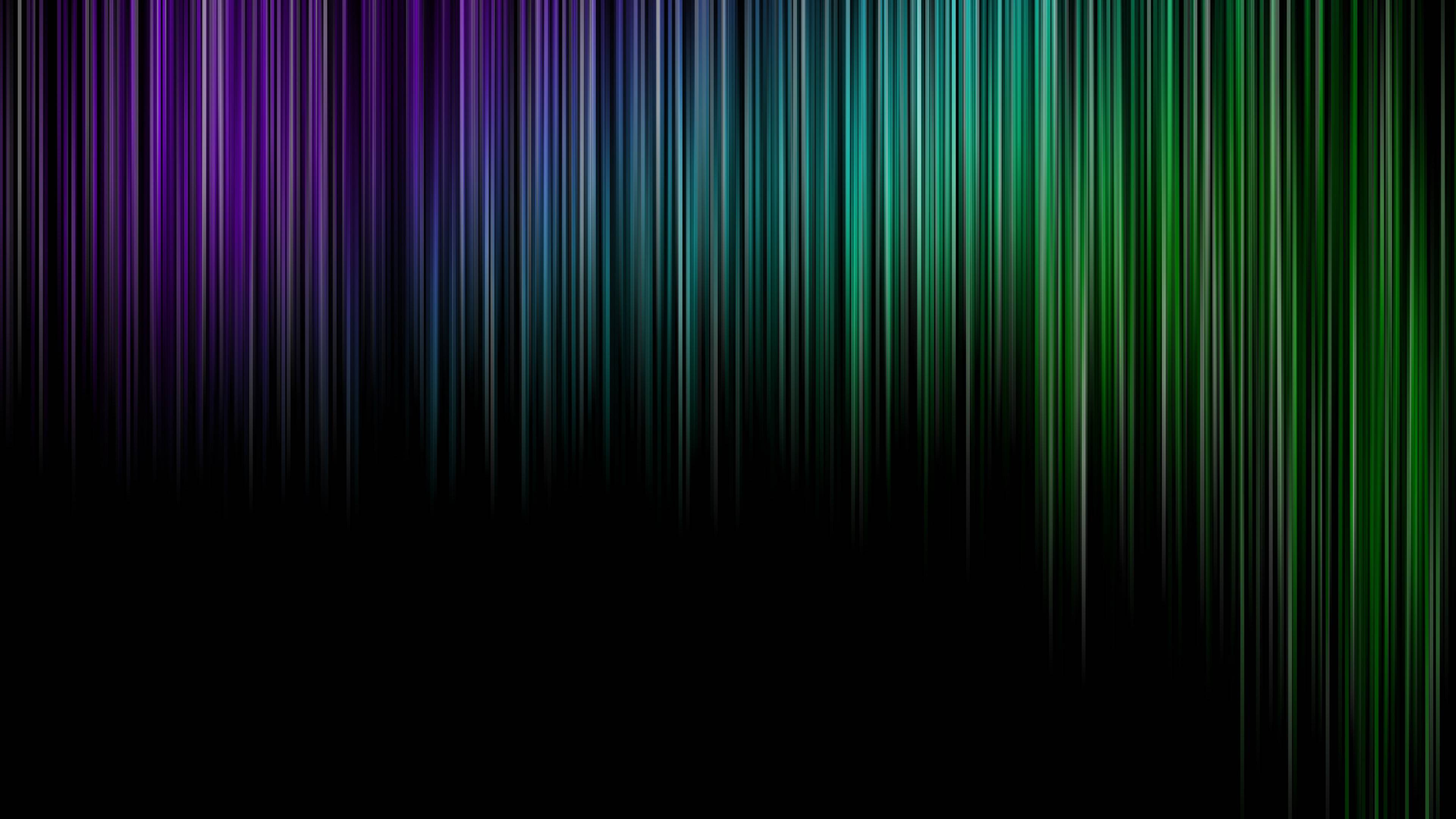 3840x2160 Green and Purple Wallpaper