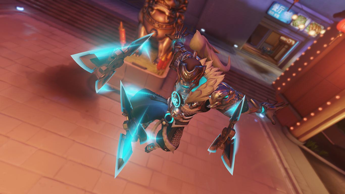 1366x768 Overwatch Baihu Genji