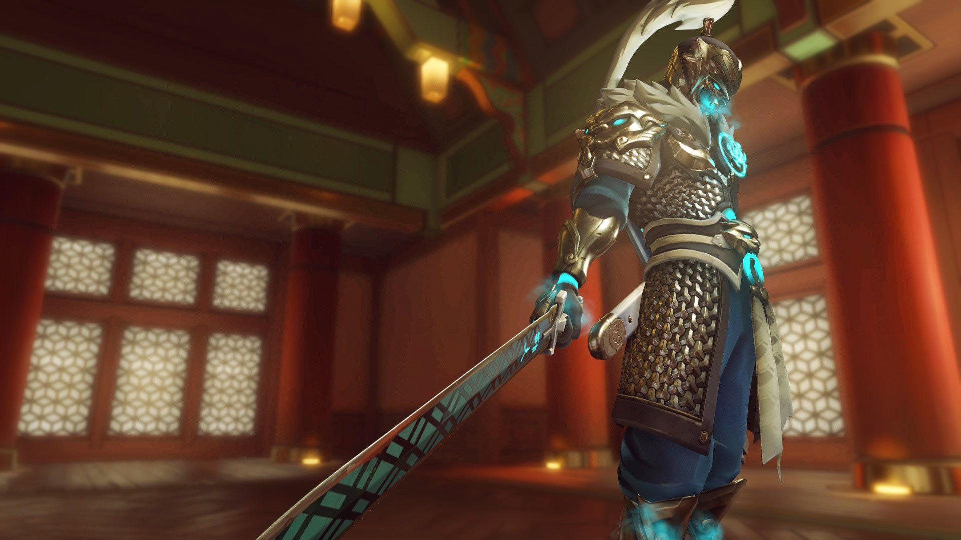 1920x1080 Overwatch Baihu Genji, Hong Chan Lim. Overwatch, Genji, Fantasy armor