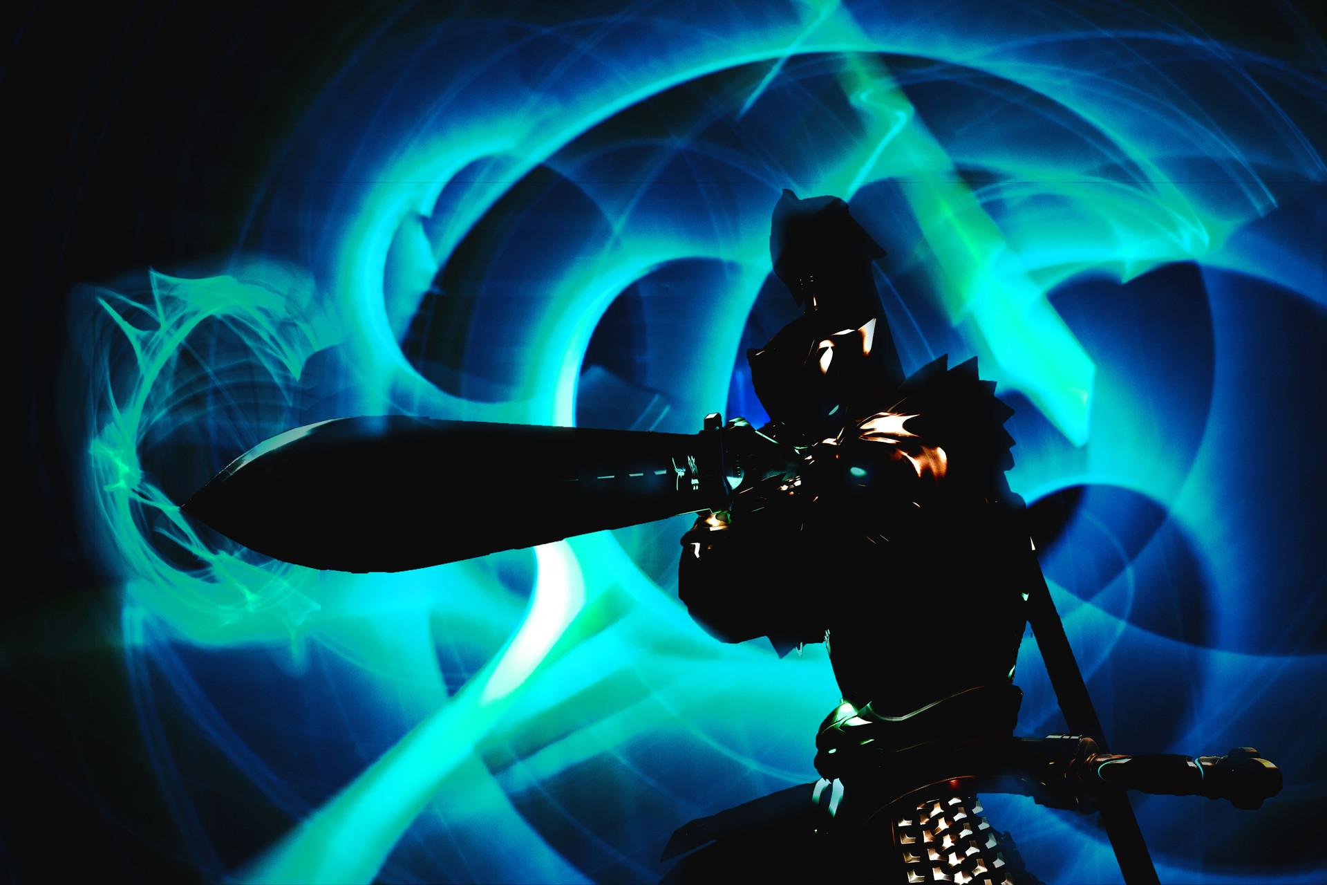 1920x1280 Robert Steele Genji Light Trail