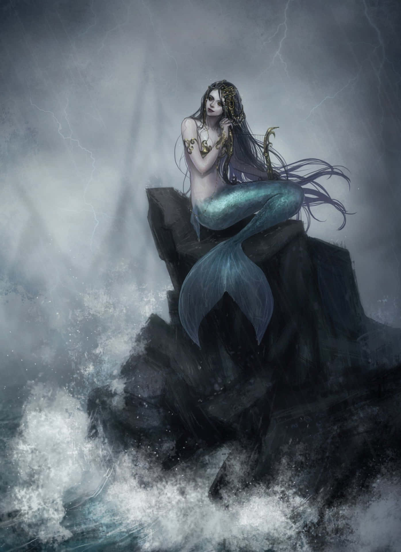 1396x1920 Free Mermaid Wallpaper Downloads, Mermaid Wallpaper for FREE