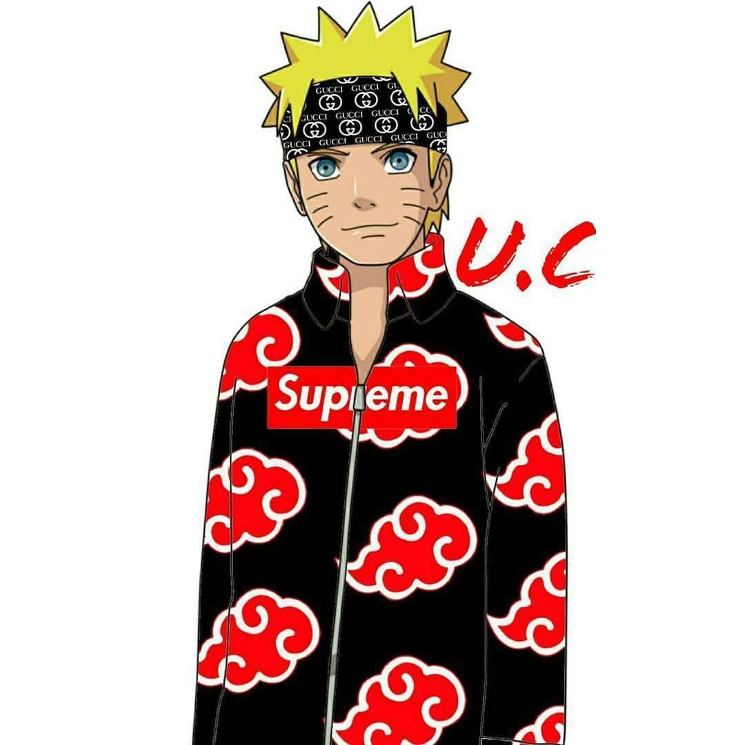1080x1080 Download Naruto Swag Supreme Akatsuki Jacket Wallpaper