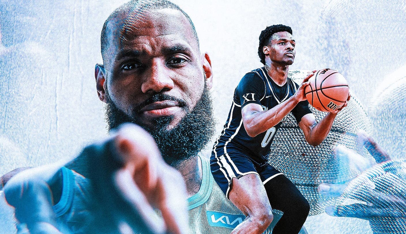 1408x814 LeBron's leverage: Include Bronny guarantee in Lakers extension