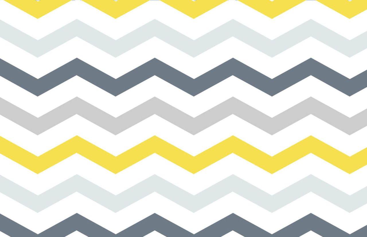 Yellow Chevron Background