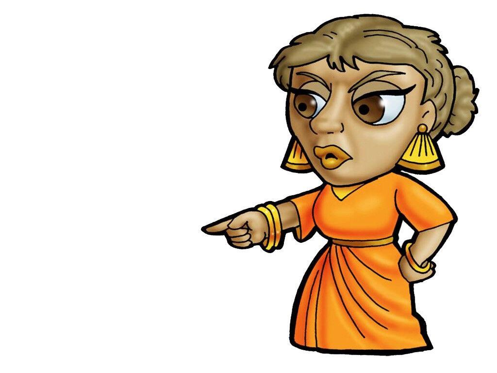 1024x768 FreeBibleimage - Bible characters: Women and babies - Clip art Bible characters to create your own scenes (Bible overview)