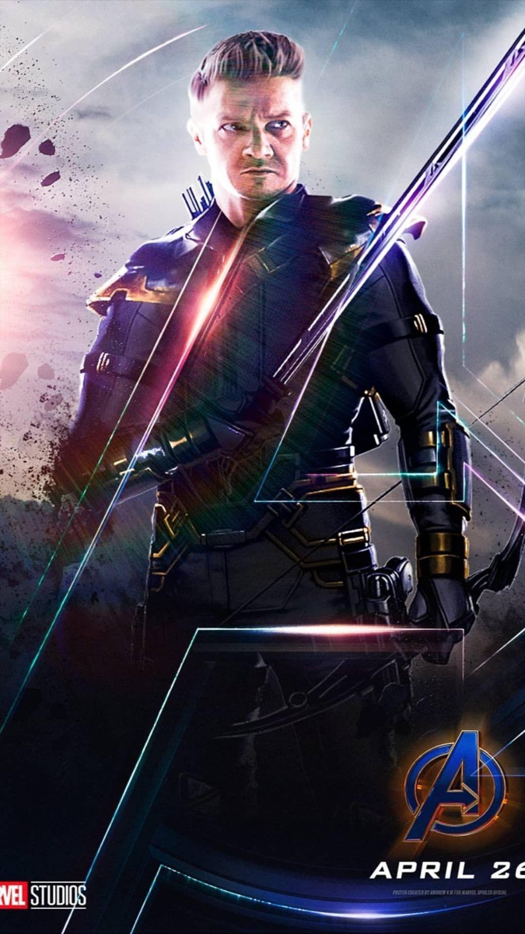 1080x1920 Avengers. Endgame. Hawkeye. Personajes de marvel, Héroes marvel, Vengadores marvel