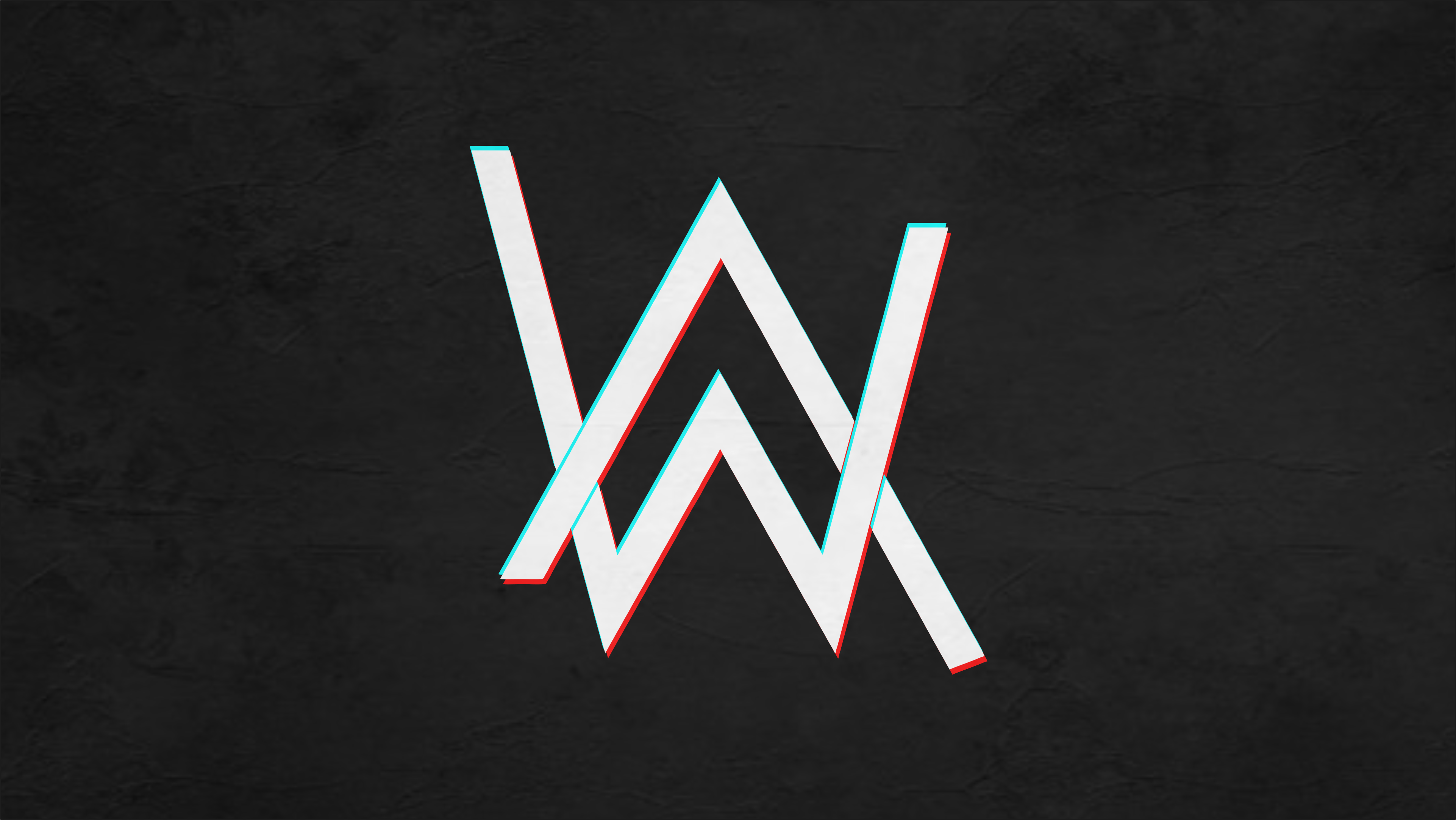 3844x2164 Alan Walker, Logo, Black Gallery HD Wallpaper