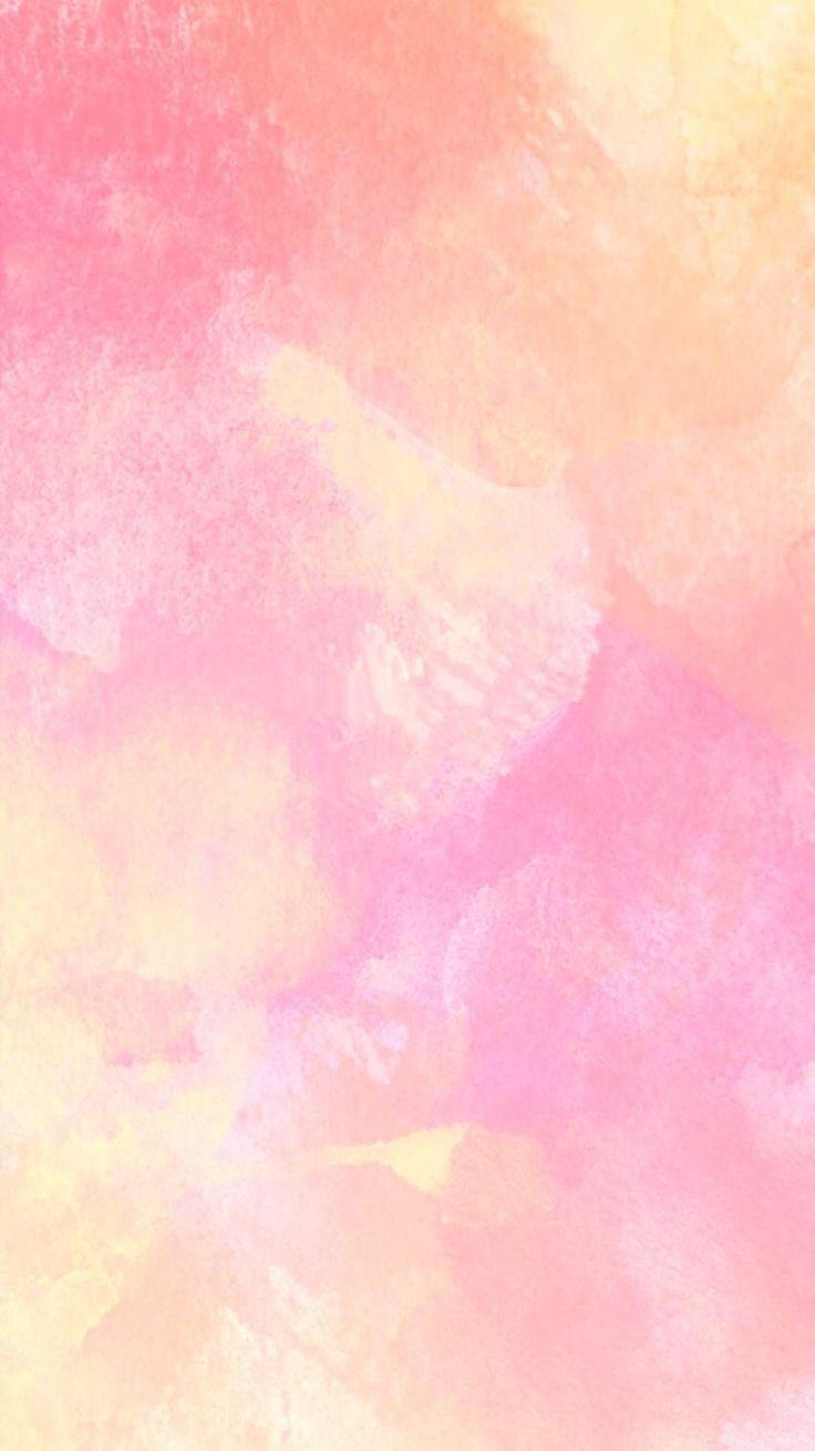 736x1309 Pink Watercolor Wallpaper