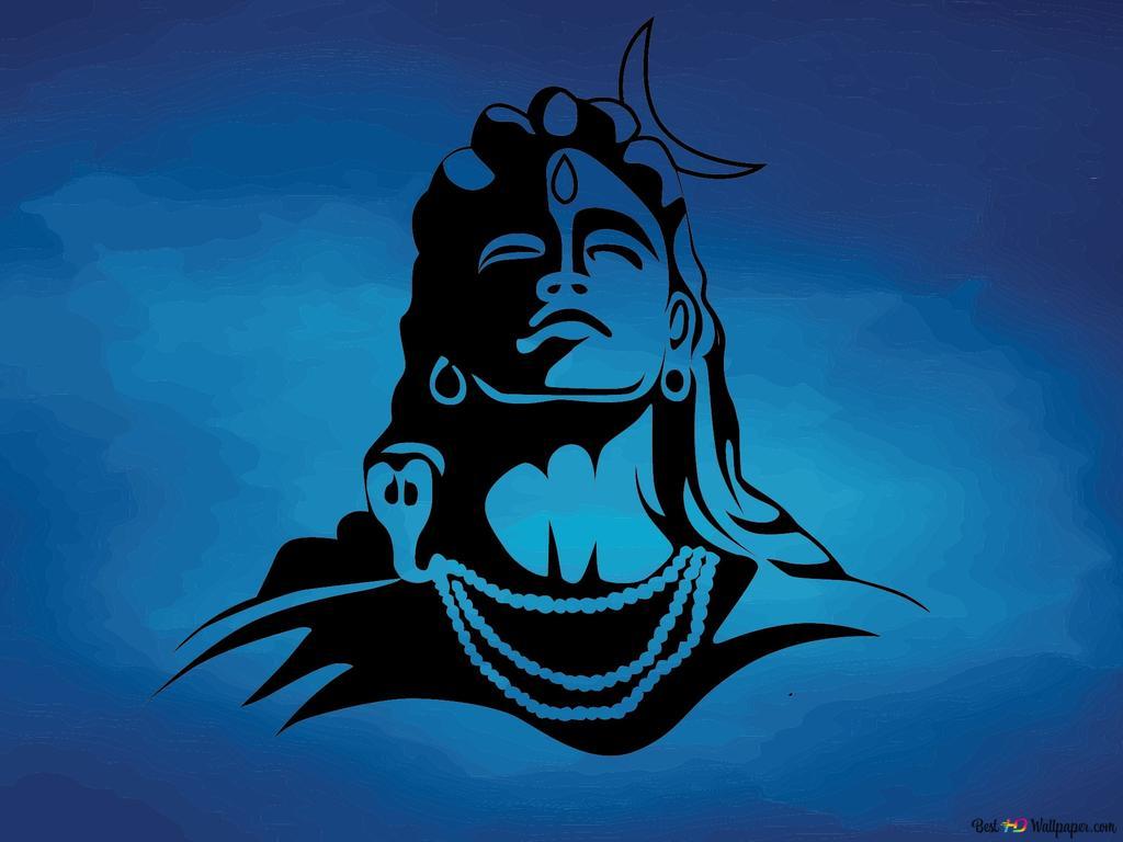 1024x768 Lord Shiva Doing Meditation 2K wallpaper download