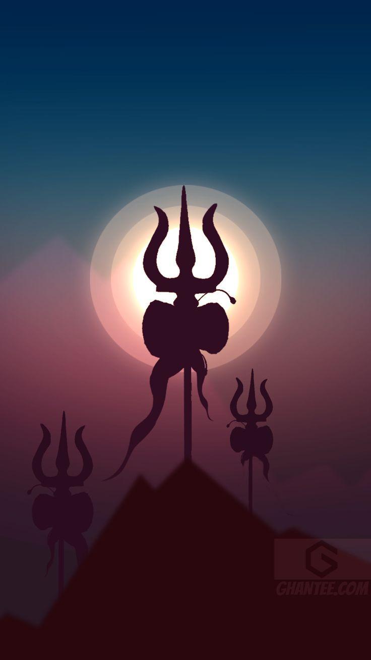 736x1308 Trishul wallpaper. Shiva wallpaper, Shiva lord wallpaper, Lord shiva painting