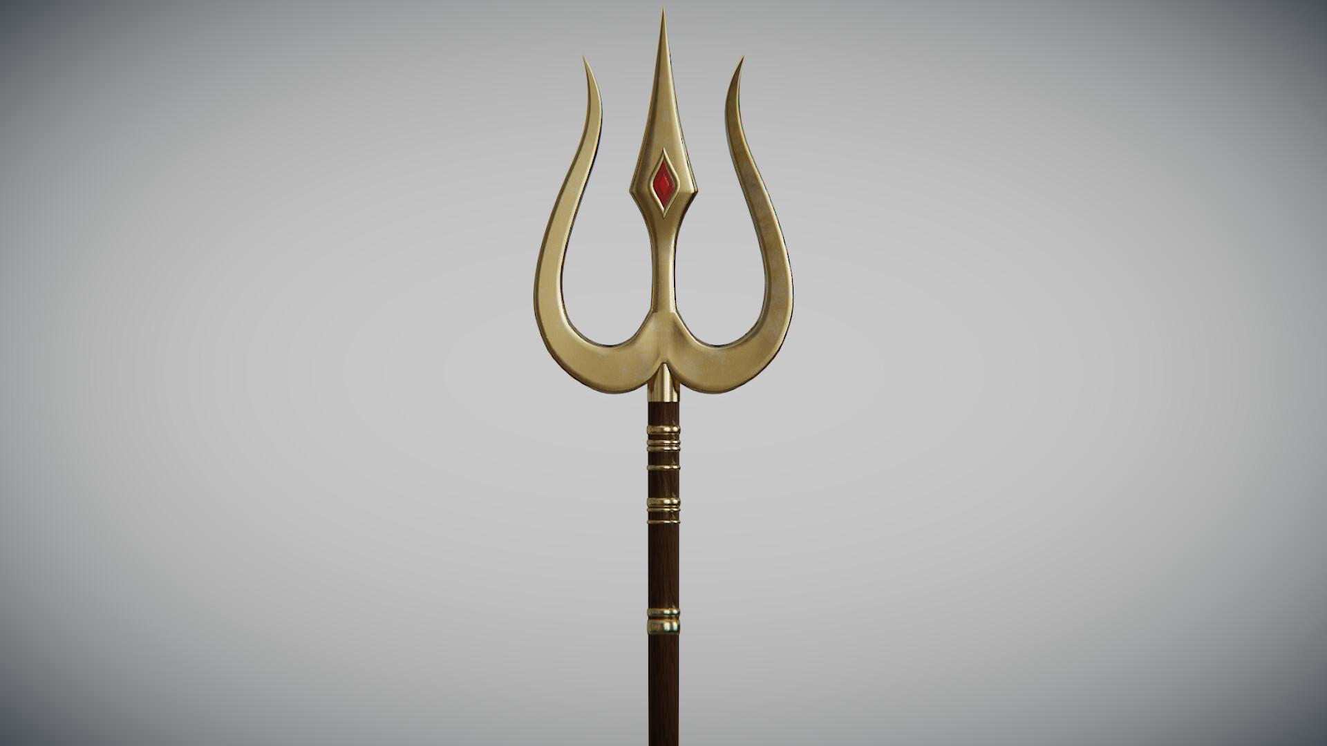 1920x1080 Trishul of Lord Shiva