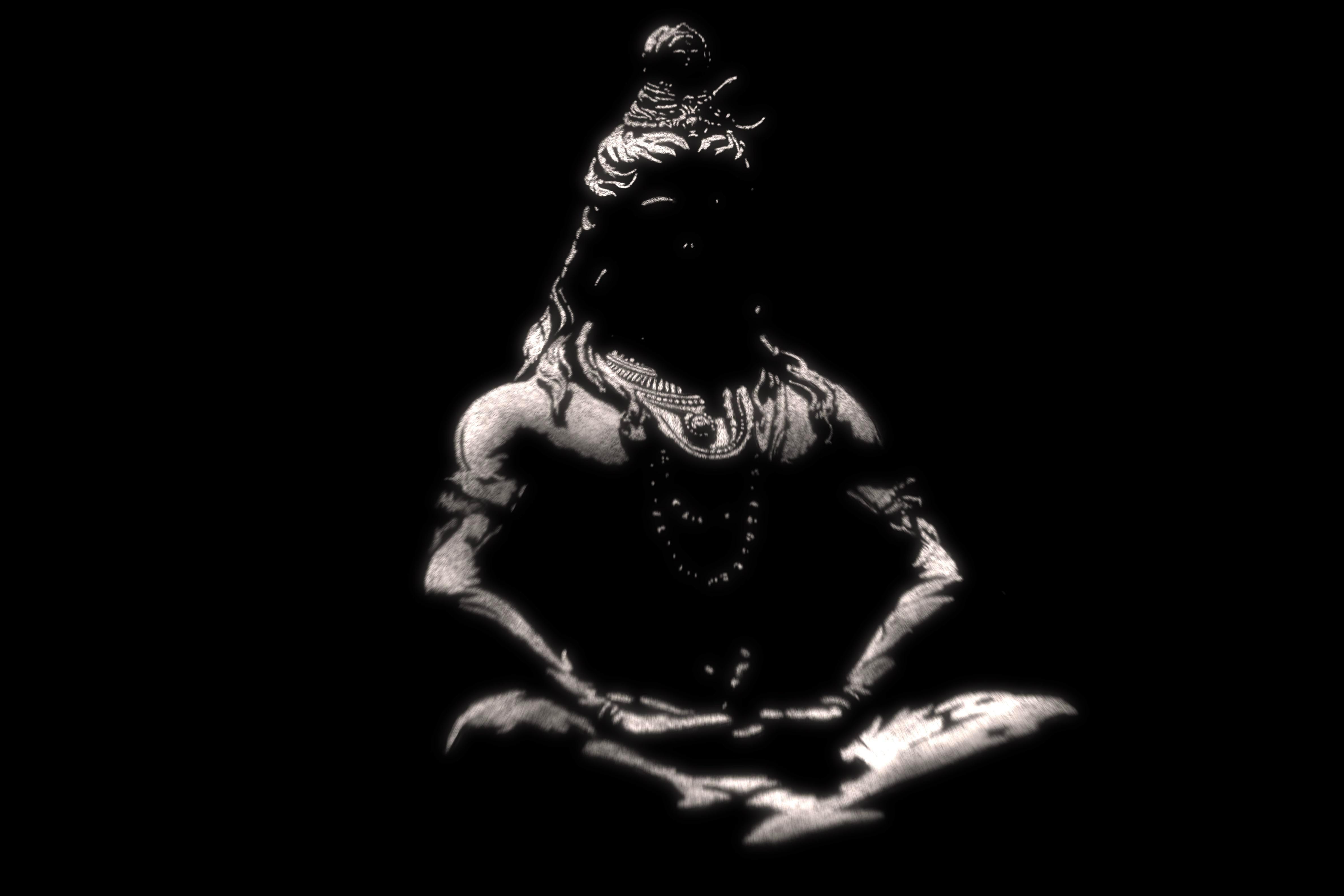 4752x3168 Lord Shiva meditating
