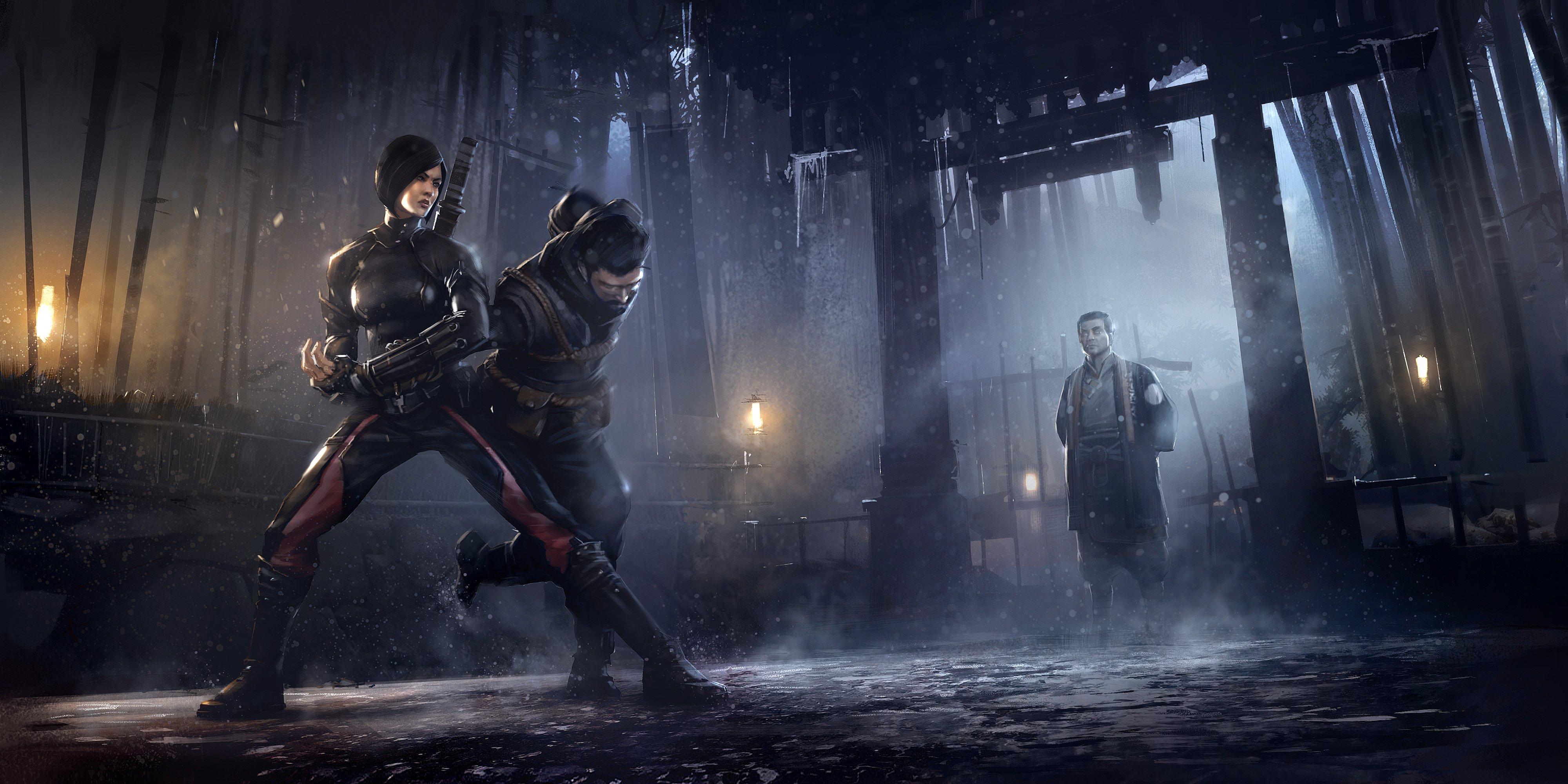 4000x2000 Let's Talk Lady Shiva Gagnon's Arkham Origins concept art, featuring an alternate Lady Shiva from the Initiation DLC pack. Source