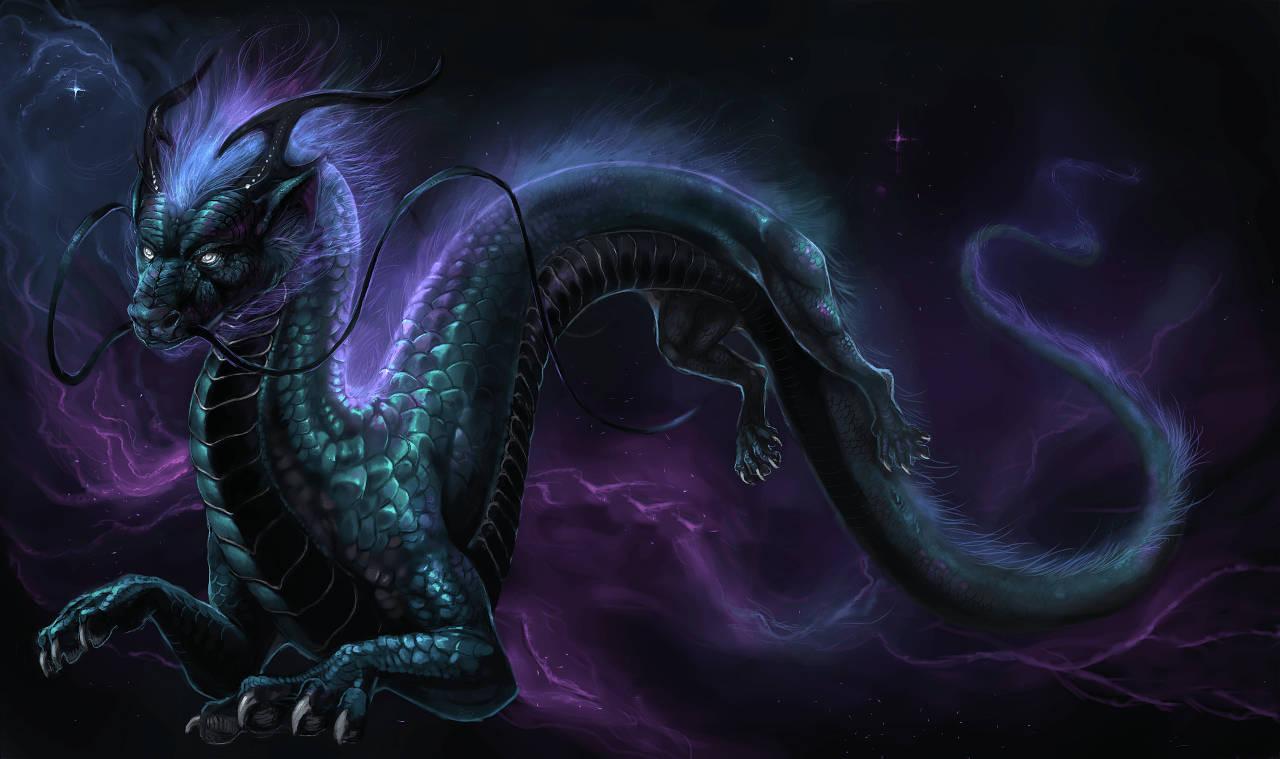 1280x759 Download Galaxy Dragon Wallpaper