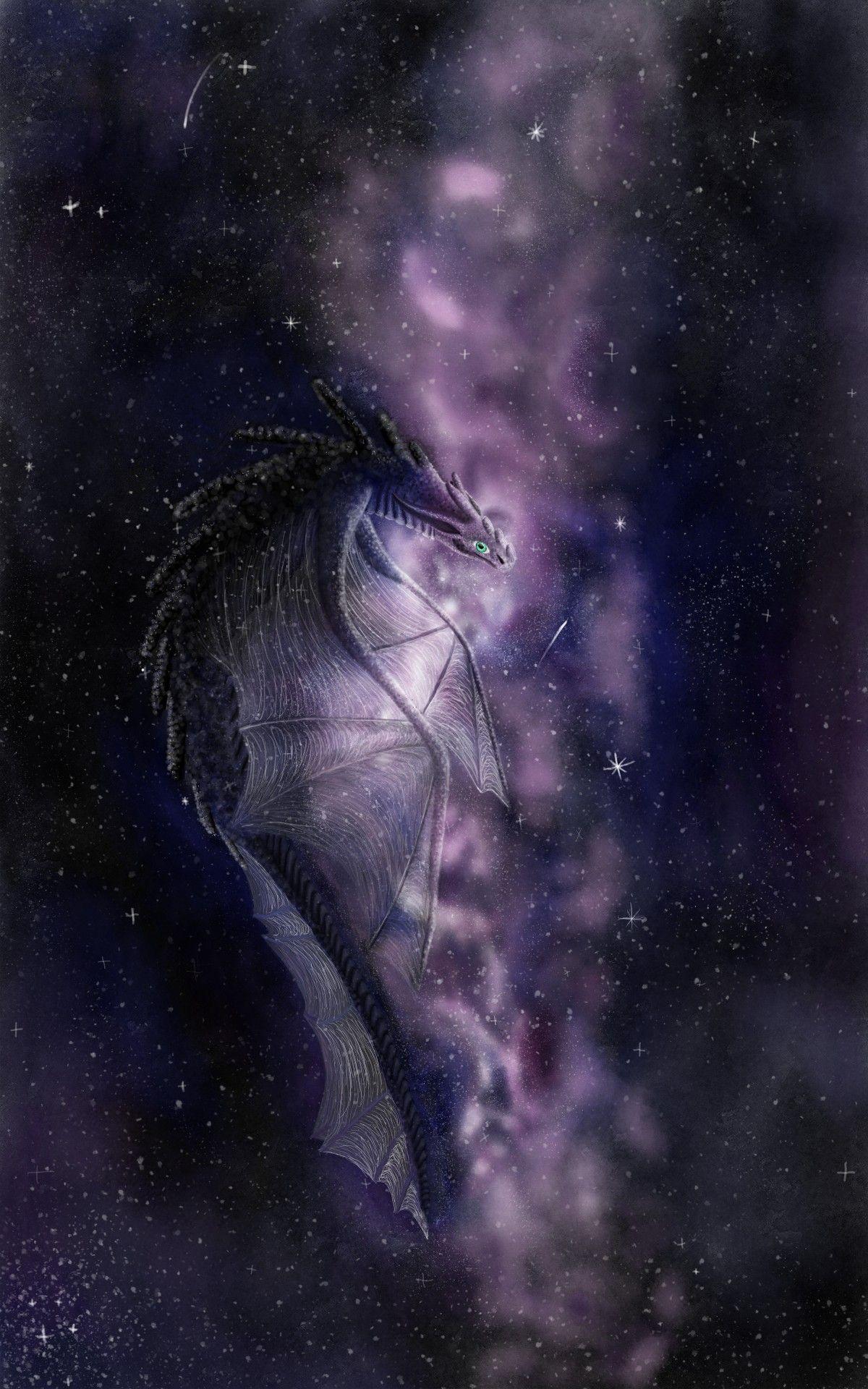 1200x1920 A invisible galaxy Dragon. Dragon artwork, Dragon dreaming, Dragon picture