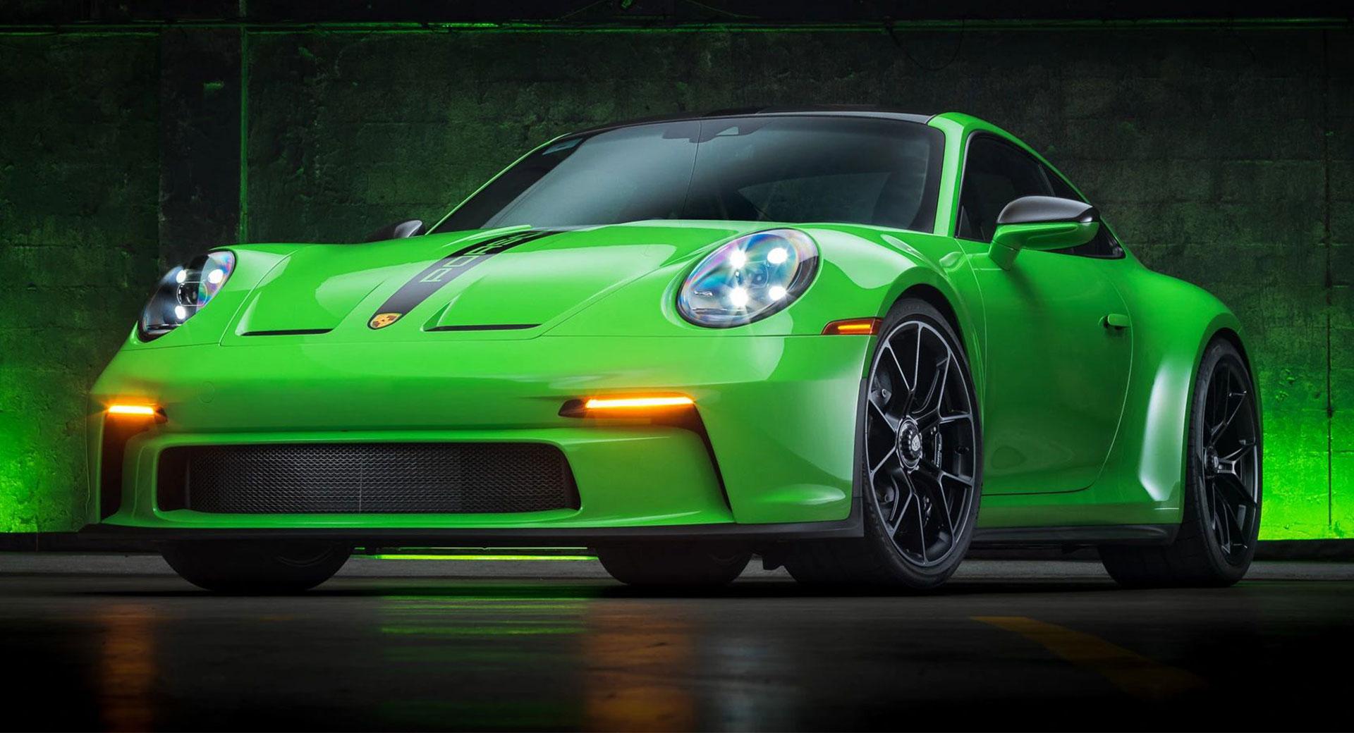 1920x1040 Paint To Sample Green 2022 Porsche 911 GT3 Touring Is Just About Perfect For Extroverts