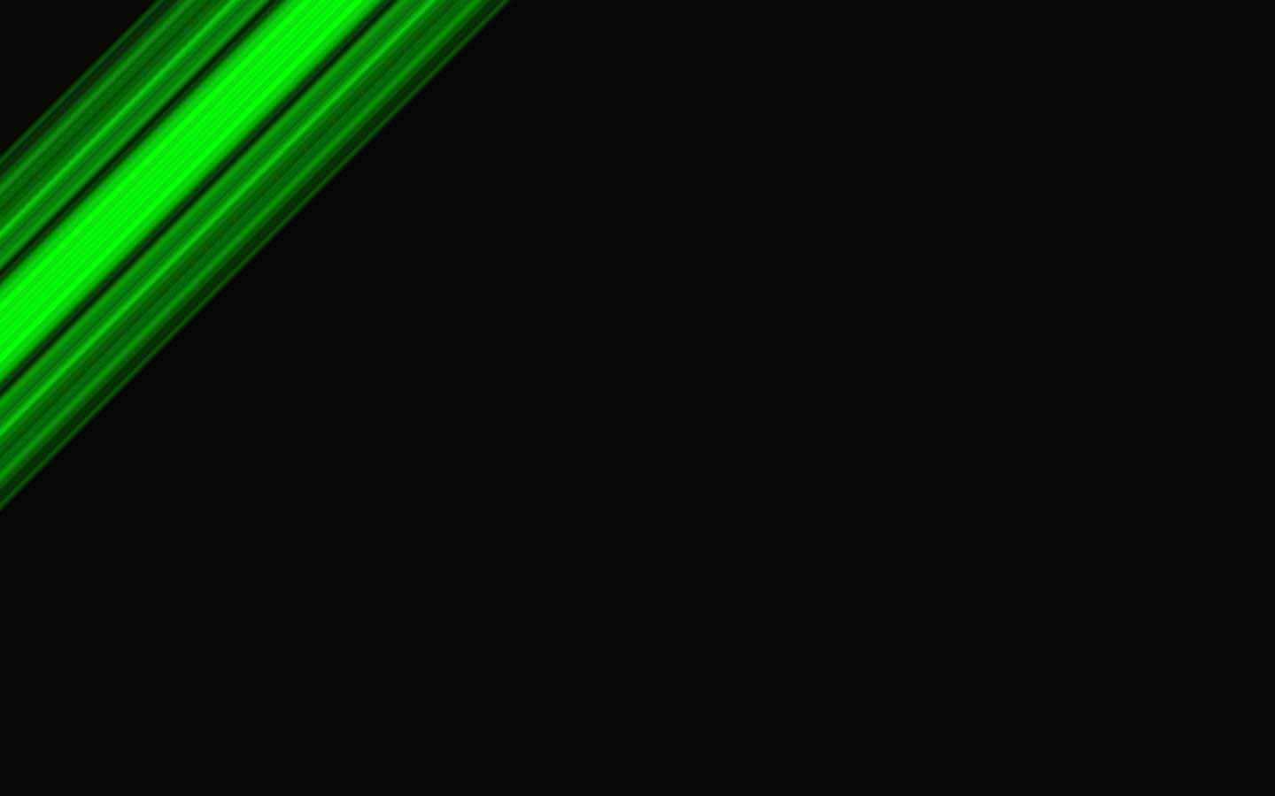 1440x900 Black and Green Abstract Wallpaper