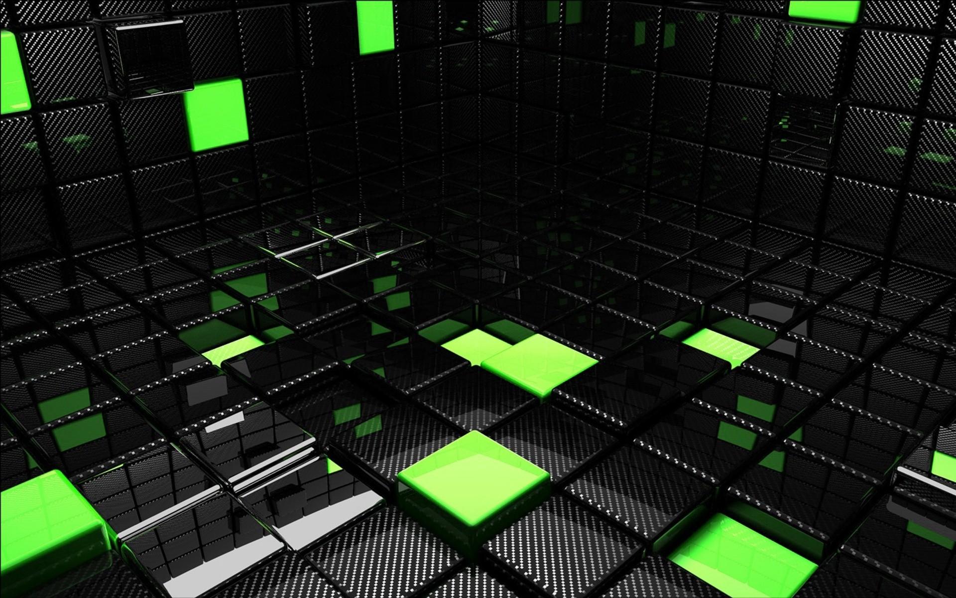 1920x1200 abstract black green cgi render 1080P, 2k, 4k HD wallpaper, background free download