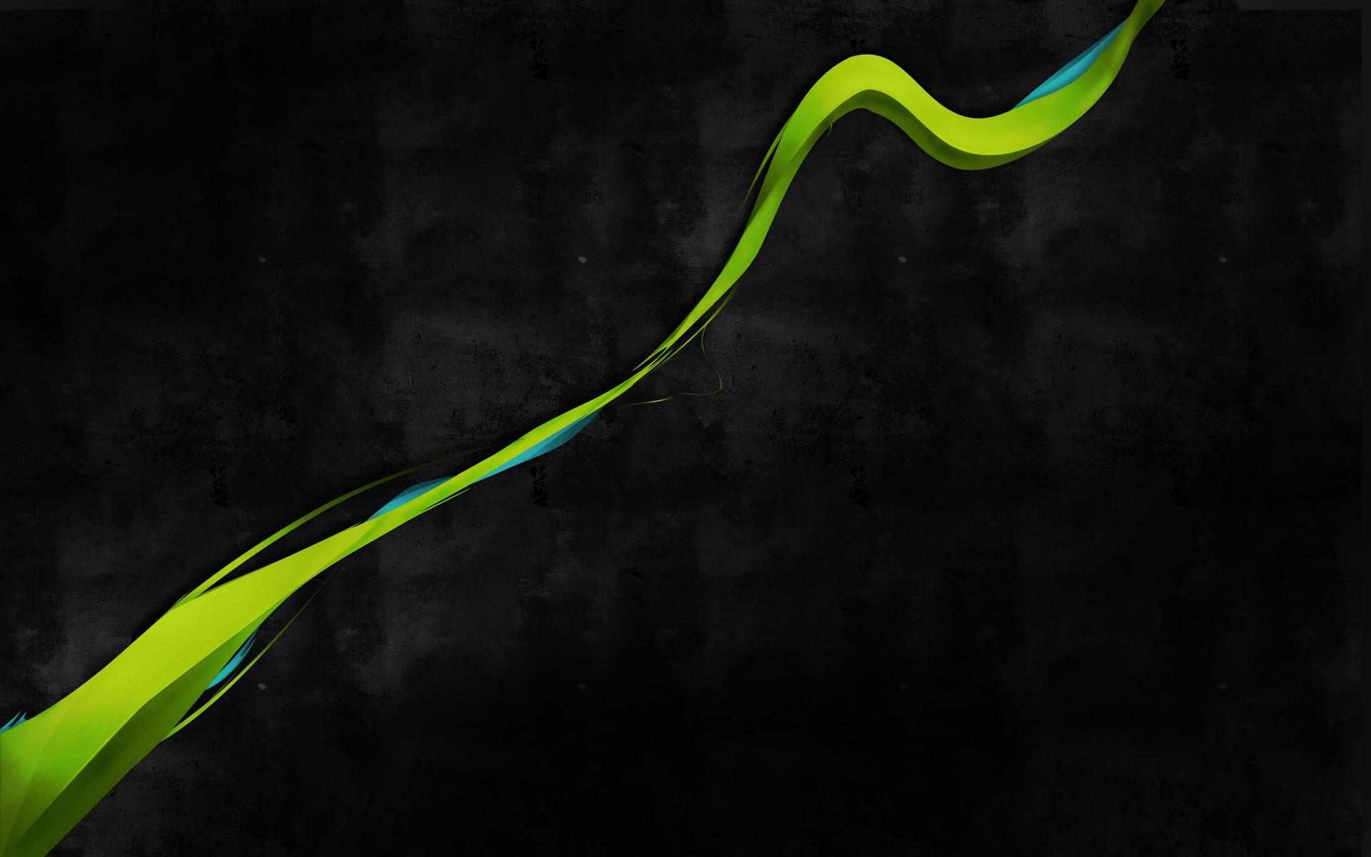 1920x1200 shapes, digital art, green, simple background, simple, black background, abstract, black Gallery HD Wallpaper