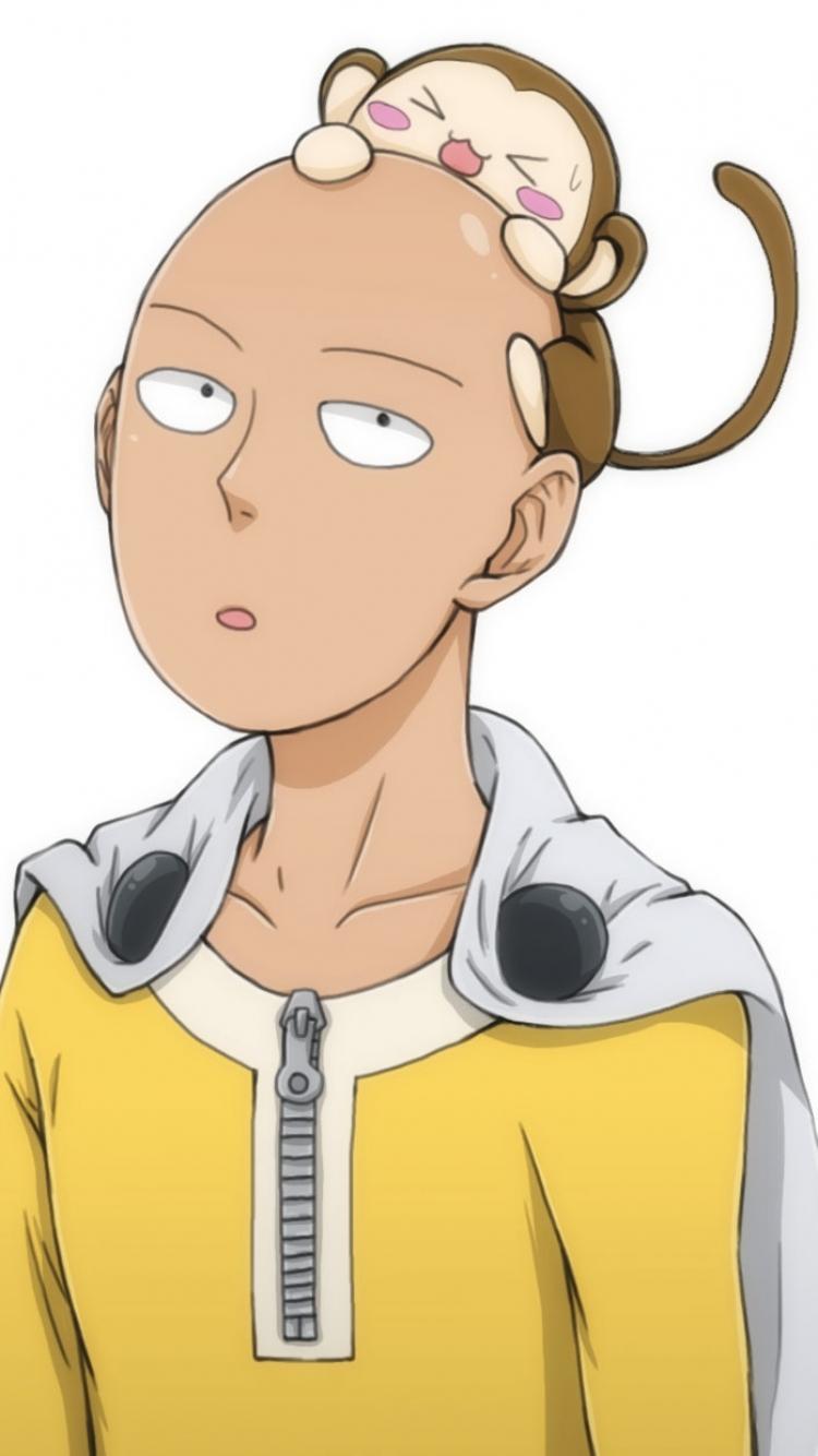 750x1334 Saitama And License Less Rider By 花猫桃天