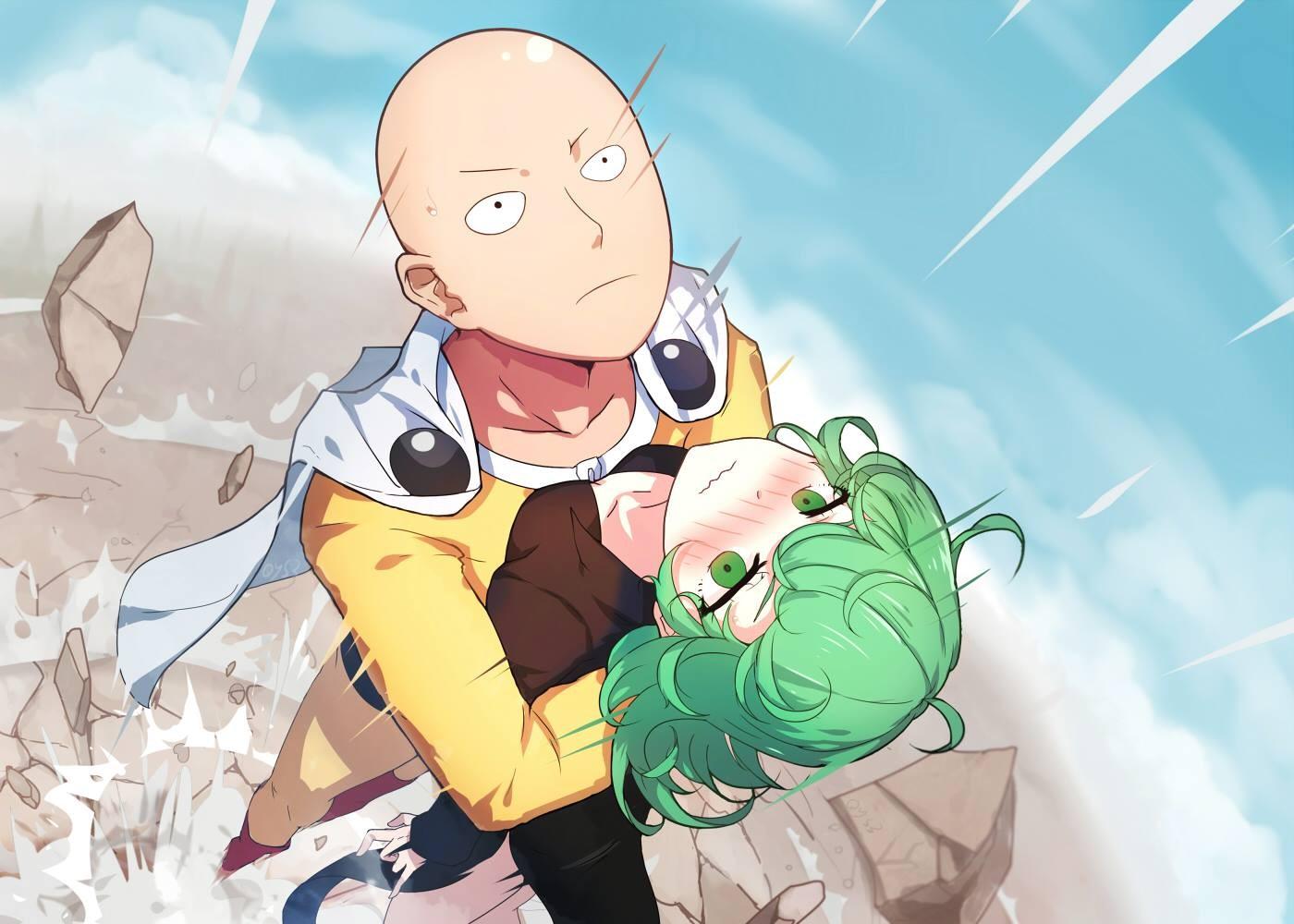 1400x1000 Anime, Tatsumaki, One Punch Man, Saitama Gallery HD Wallpaper