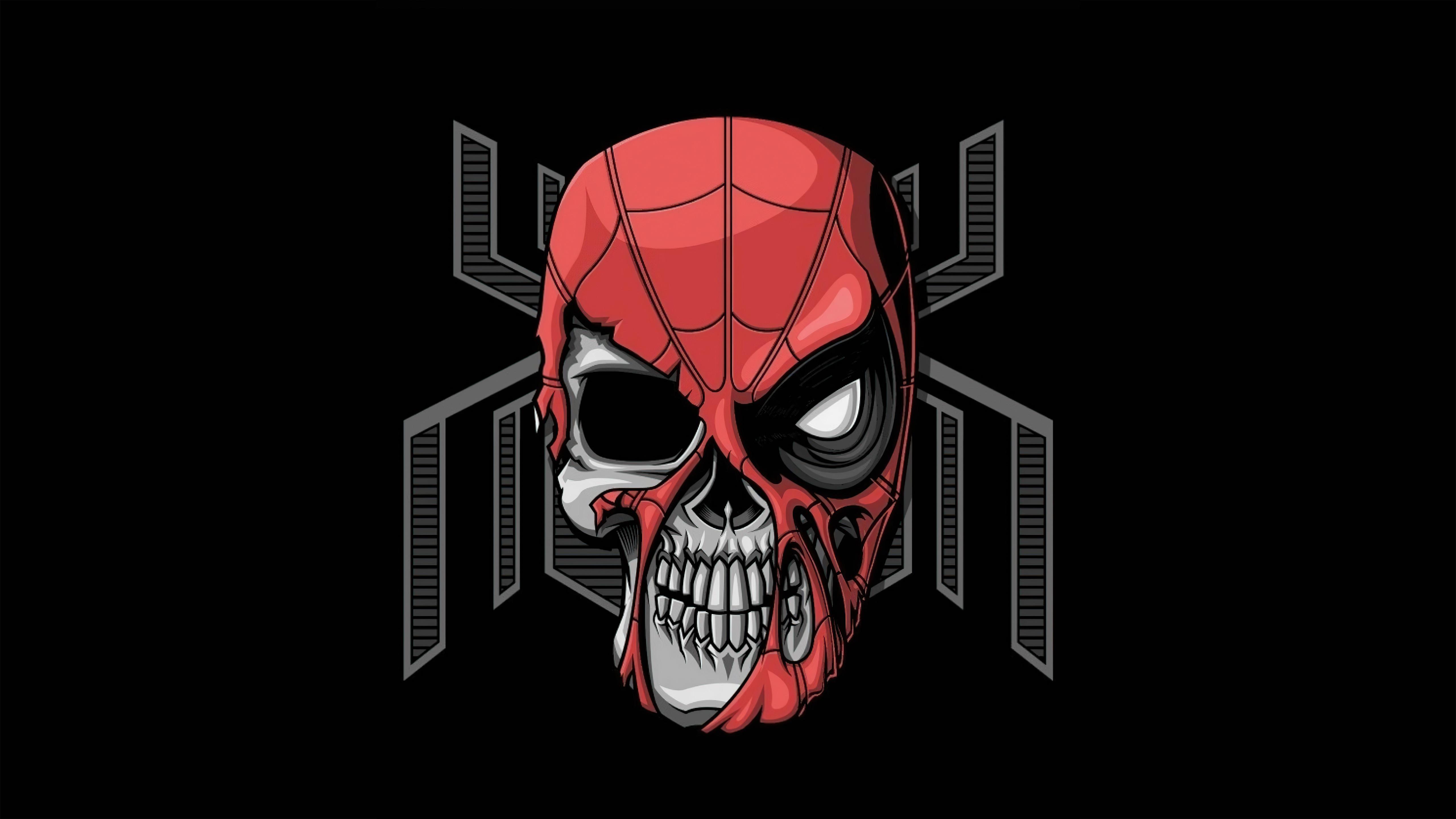 5120x2880 Spiderman Dead Dark Minimal 5k, HD Superheroes, 4k Wallpaper, Image, Background, Photo and Picture