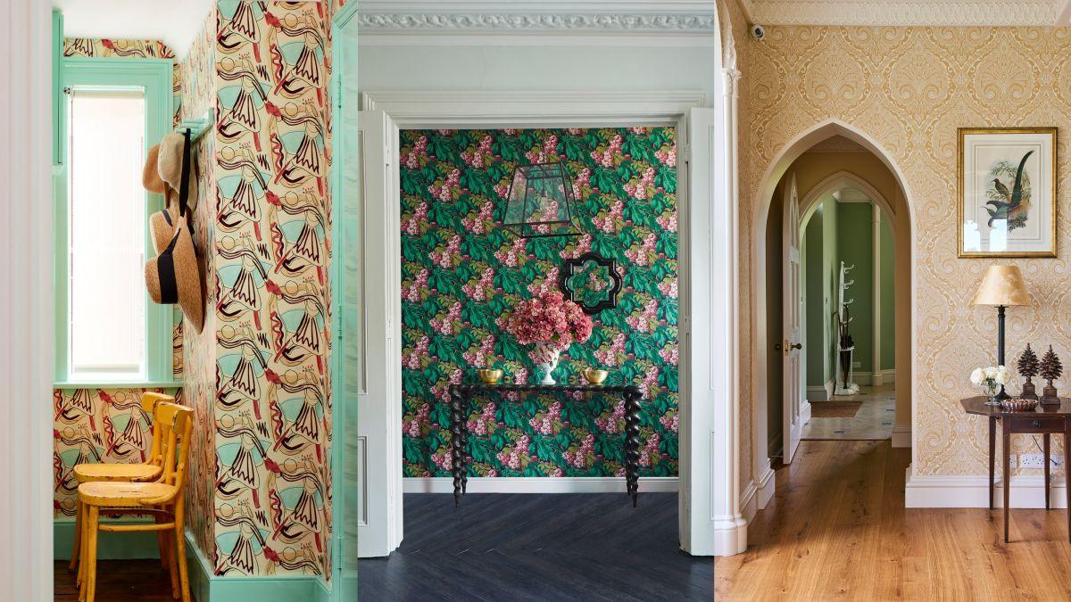 1200x675 Hallway wallpaper ideas: 20 statement wallpaper for a hall