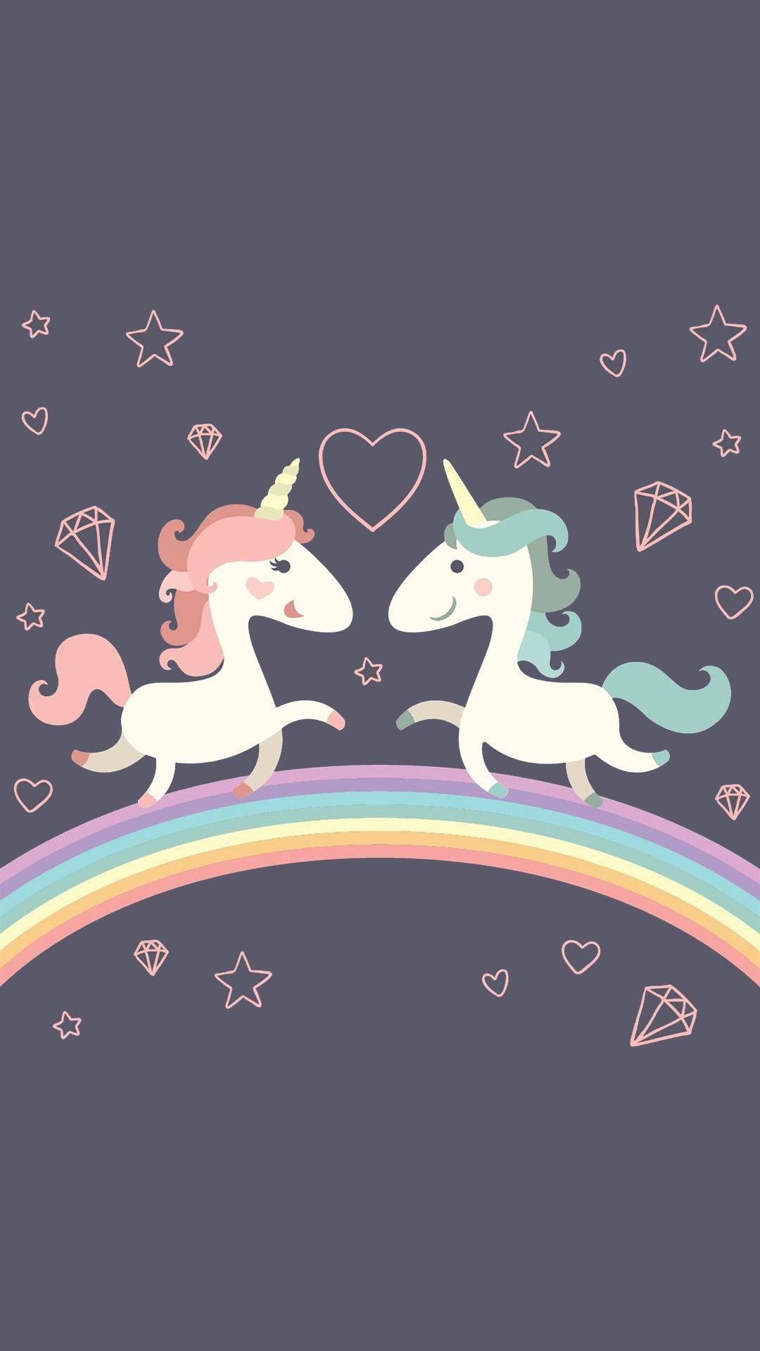 1080x1920 Unicorns <3. Wallpaper