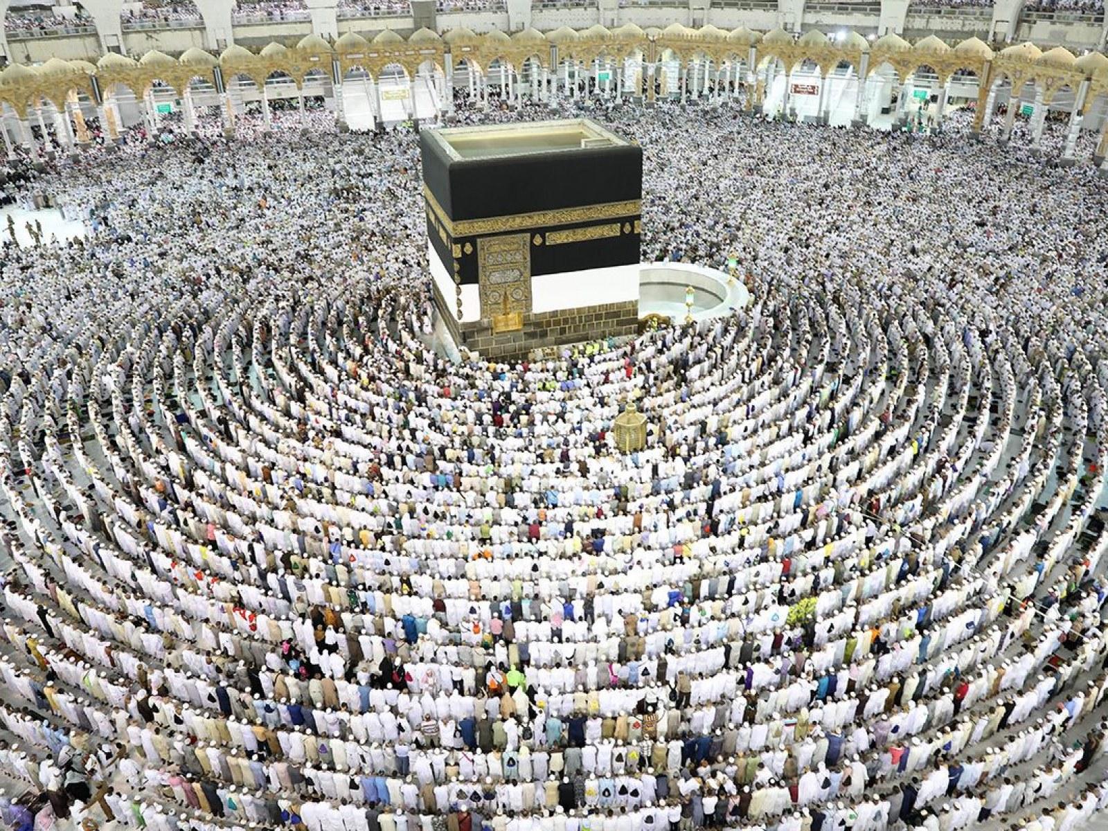 1600x1200 Hajj 2018 In Picture: Millions Of Muslims Gather In Mecca For Eid Al Adha Pilgrimage