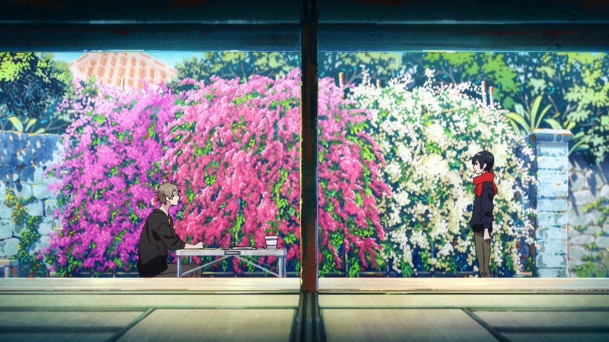 1200x675 Anime Background Art no Étranger Art Director. Yumiko Kuga