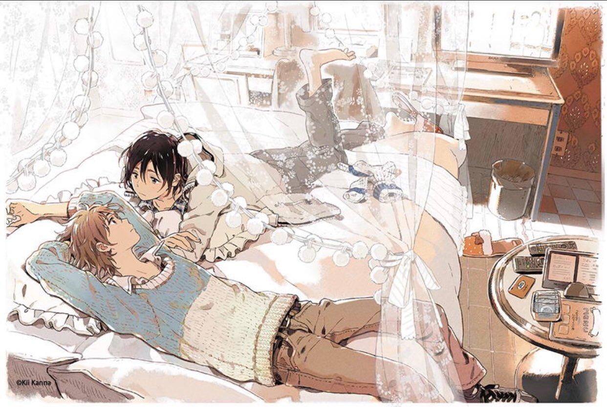 1242x833 YaoiLover15: Harukaze no Etranger I honestly love how the manga looks it's so soft