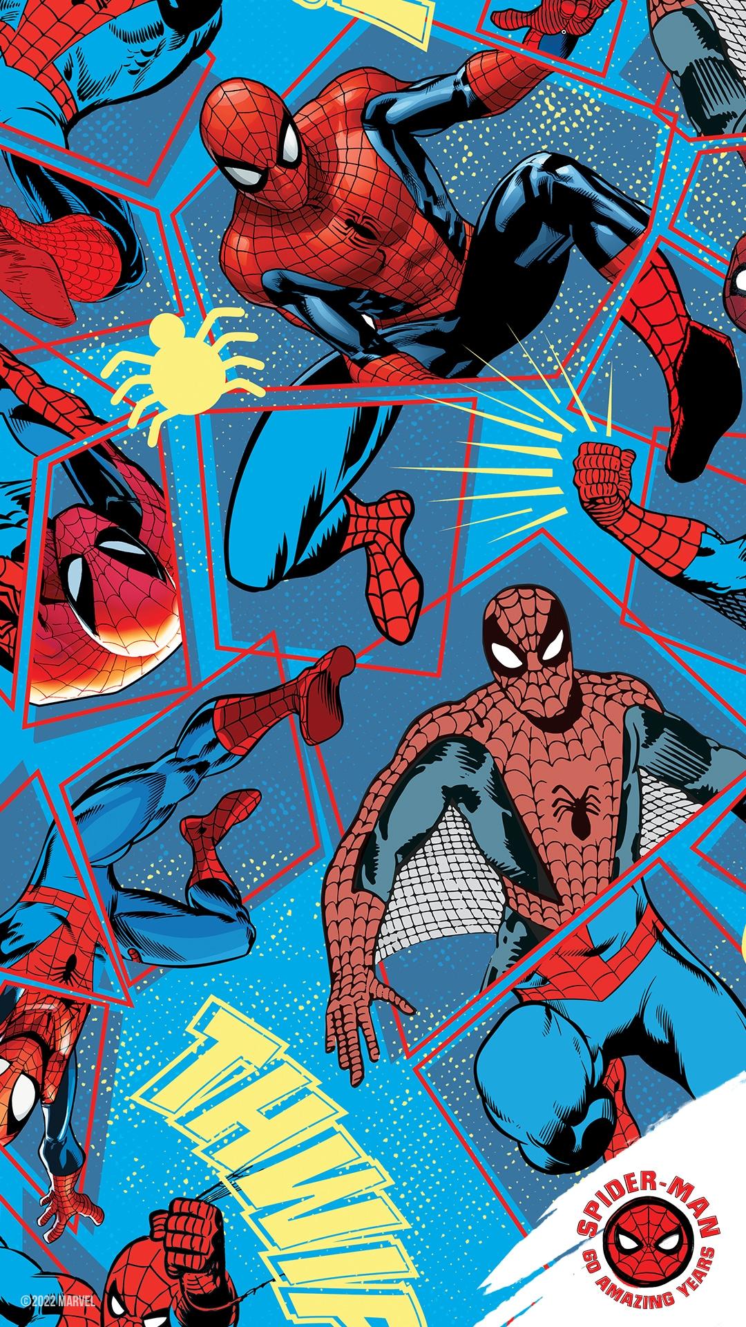 1080x1920 Happy 60th, Spidey! Our Favourite Web Slinger Celebrates A Big Milestone This Year
