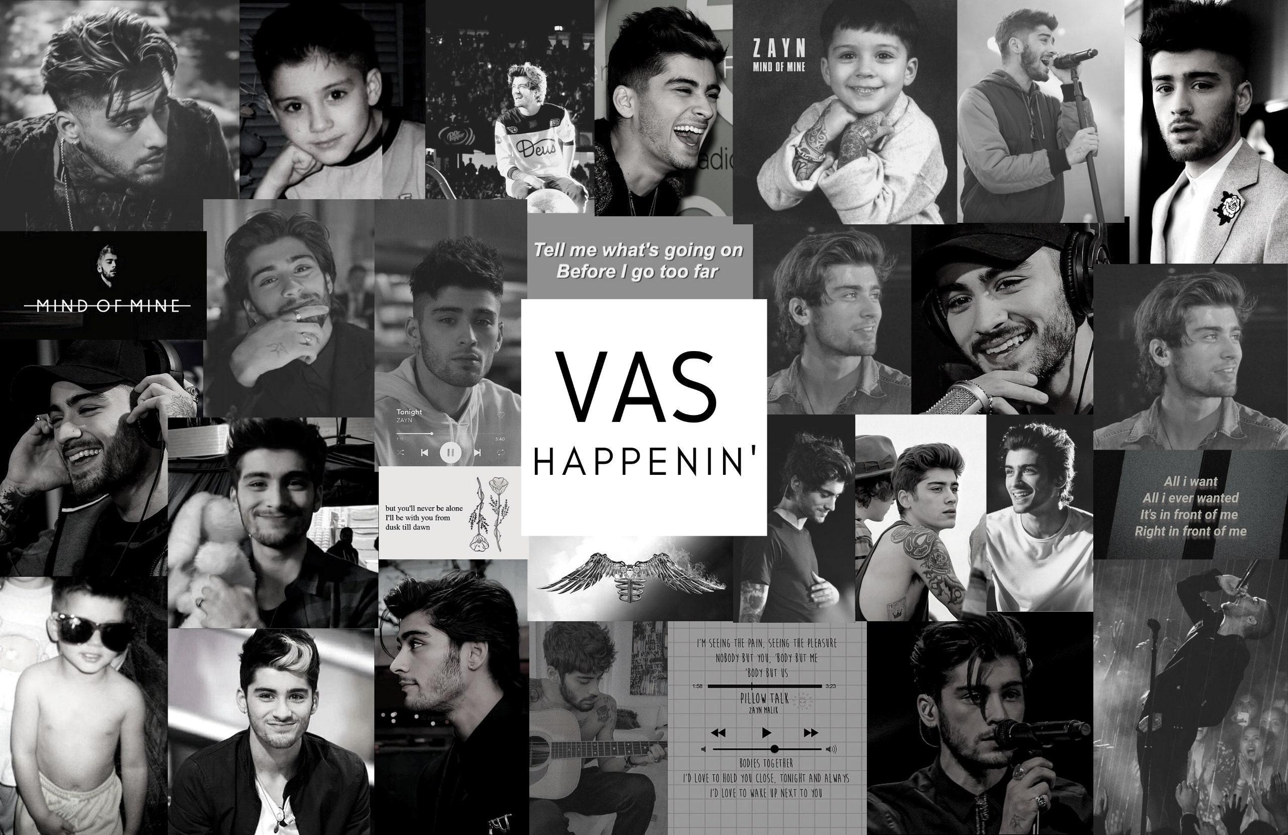 2560x1660 Zayn Malik Aesthetic Computer Collage