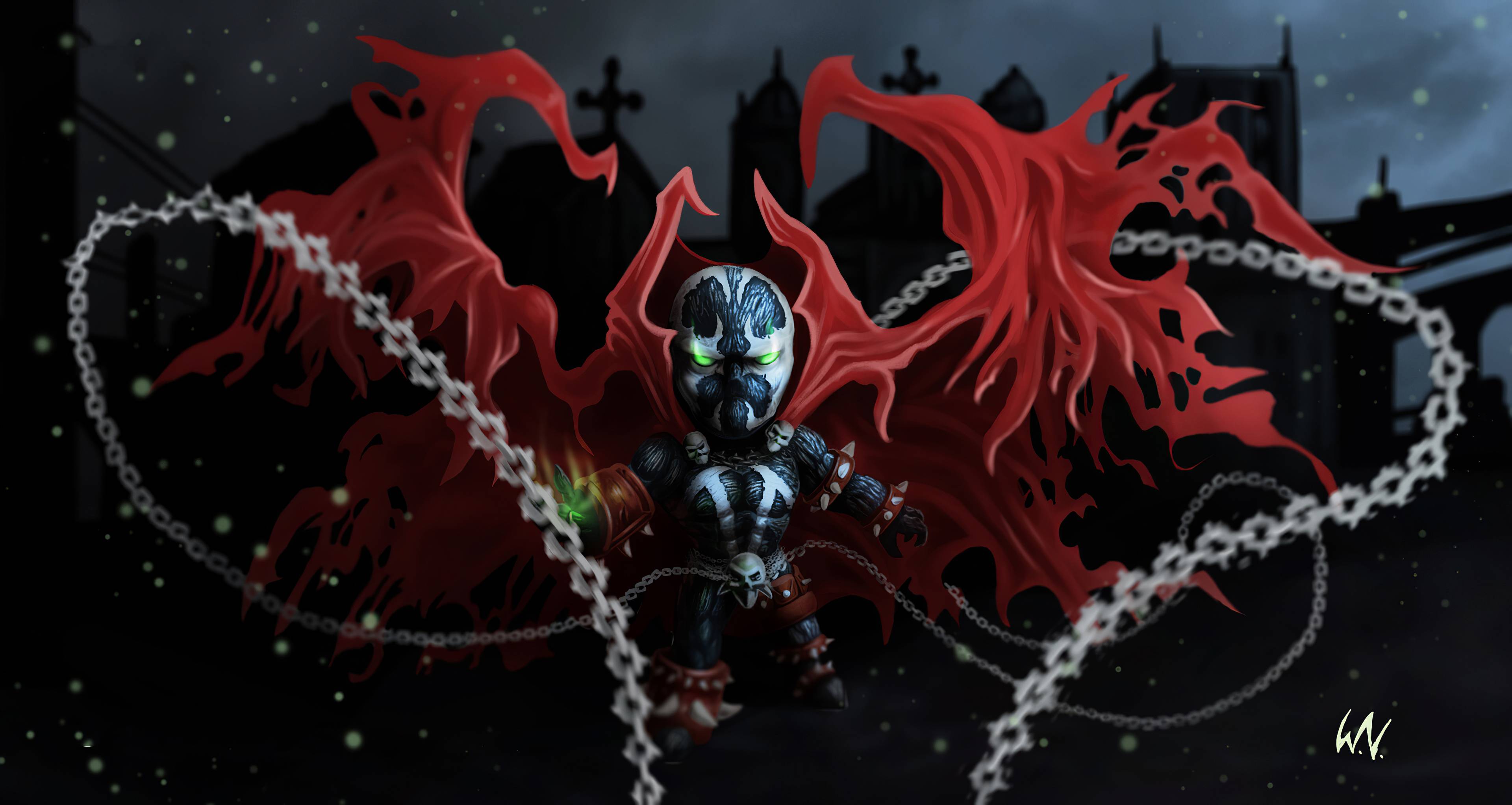 3840x2044 Spawn Comic Art 1920x10802021290 Resolution Wallpaper, HD Superheroes 4K Wallpaper, Image, Photo and Background