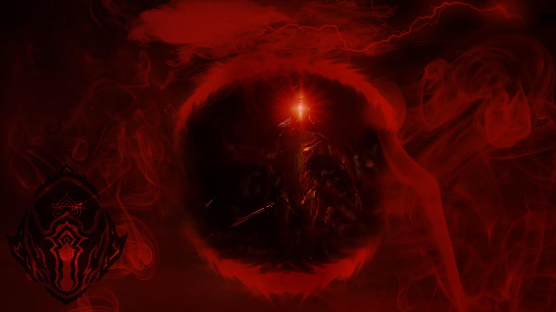 1920x1080 illustration, red, Warframe, Stalker Warframe, flame, darkness, screenshot, computer wallpaper, fractal art, font, organ, geological phenomenon Gallery HD Wallpaper
