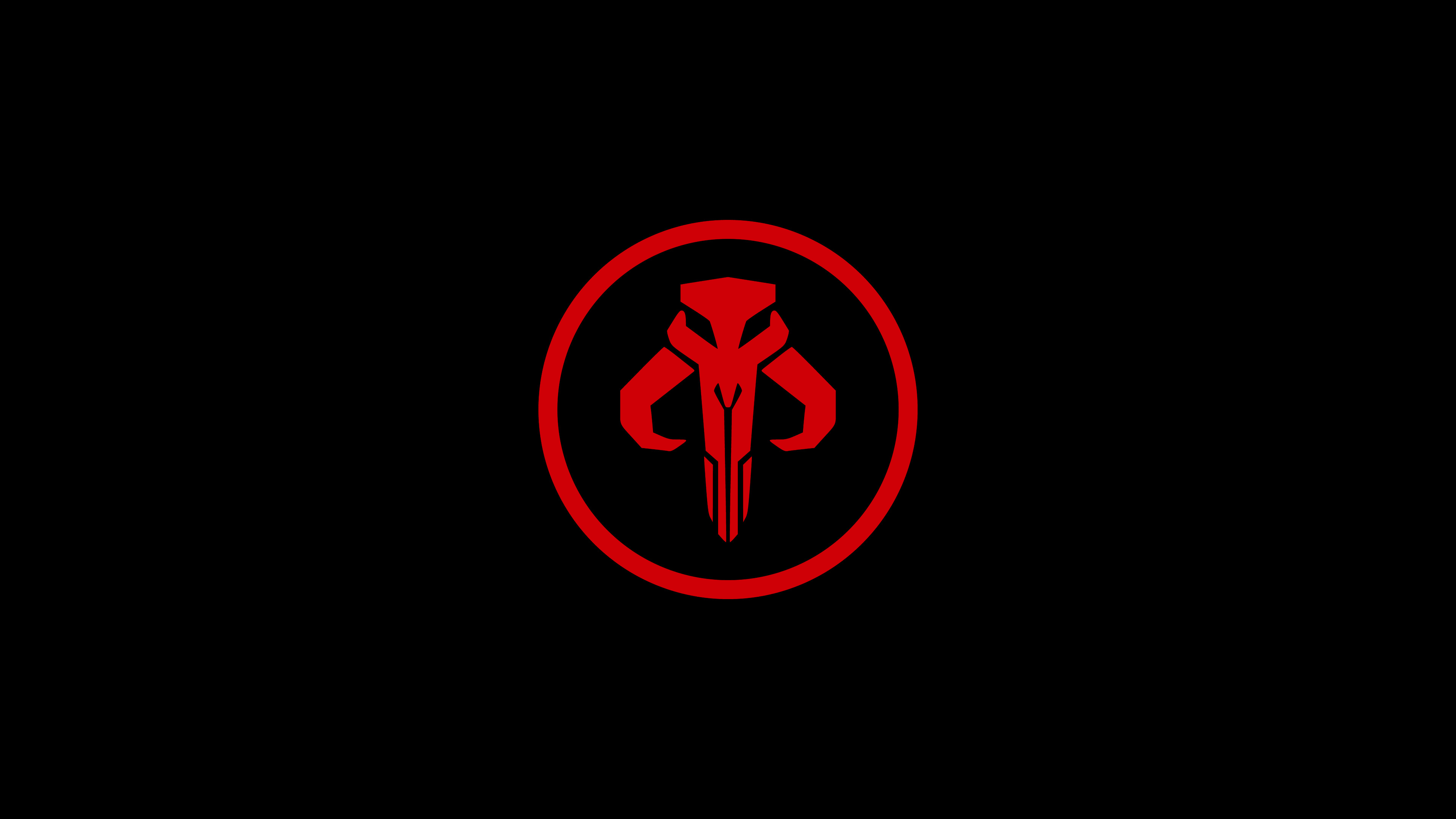 3840x2160 4K, Star Wars, symbols, skull, The Mandalorian Gallery HD Wallpaper