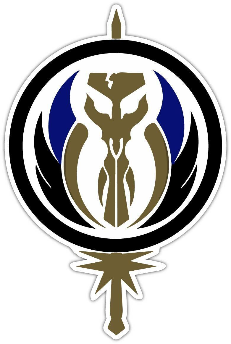 781x1163 Star War Mandorian Jedi Logo Boba Fett Vinyl Sticker Decal Car Laptop Window