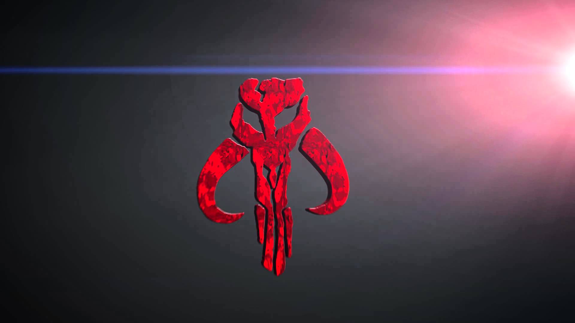 1920x1080 Mandalorian Skull Wallpaper