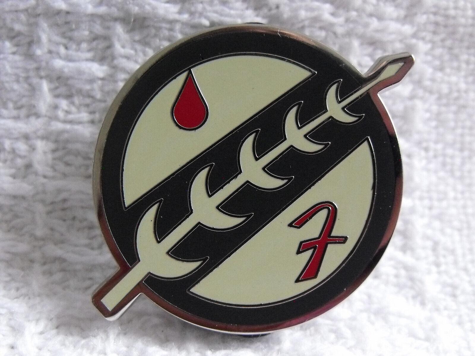 1600x1200 Disney Pin Star Wars The Book of Boba Fett Mandalorian Crest Symbol