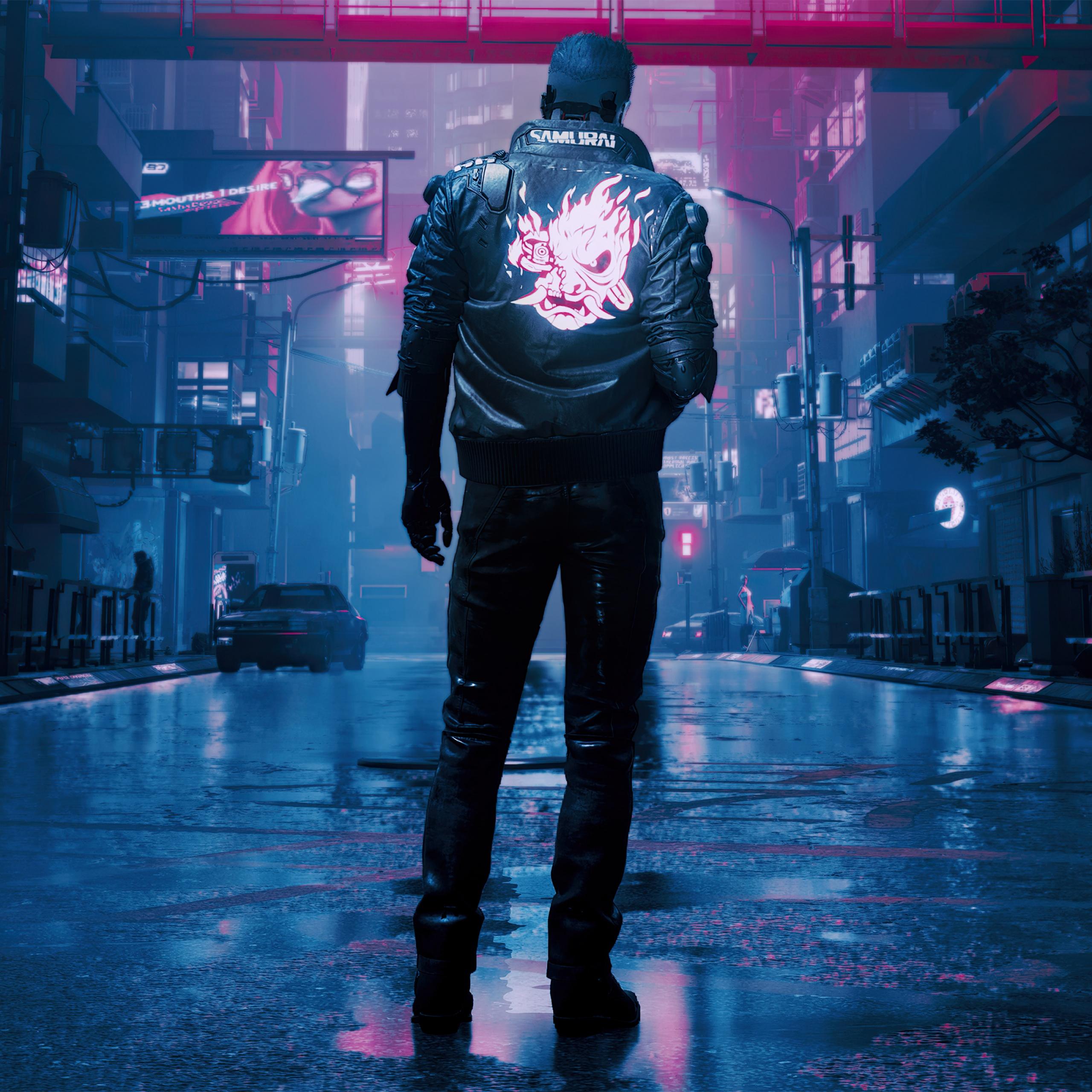 2560x2560 Samurai Wallpaper 4K, Cyberpunk Games